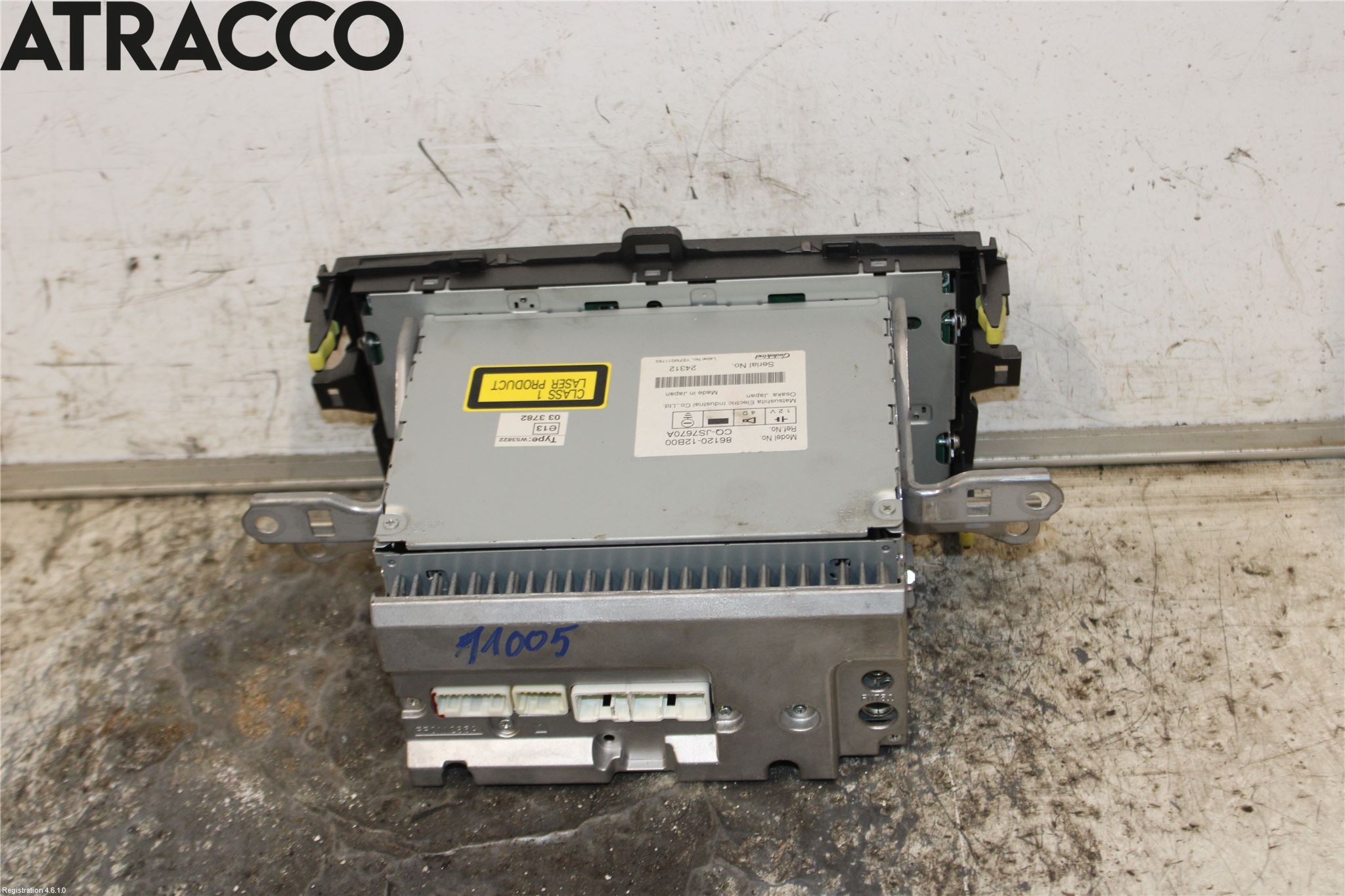 Toyota COROLLA 08-12 Stereo Radio Med Cd