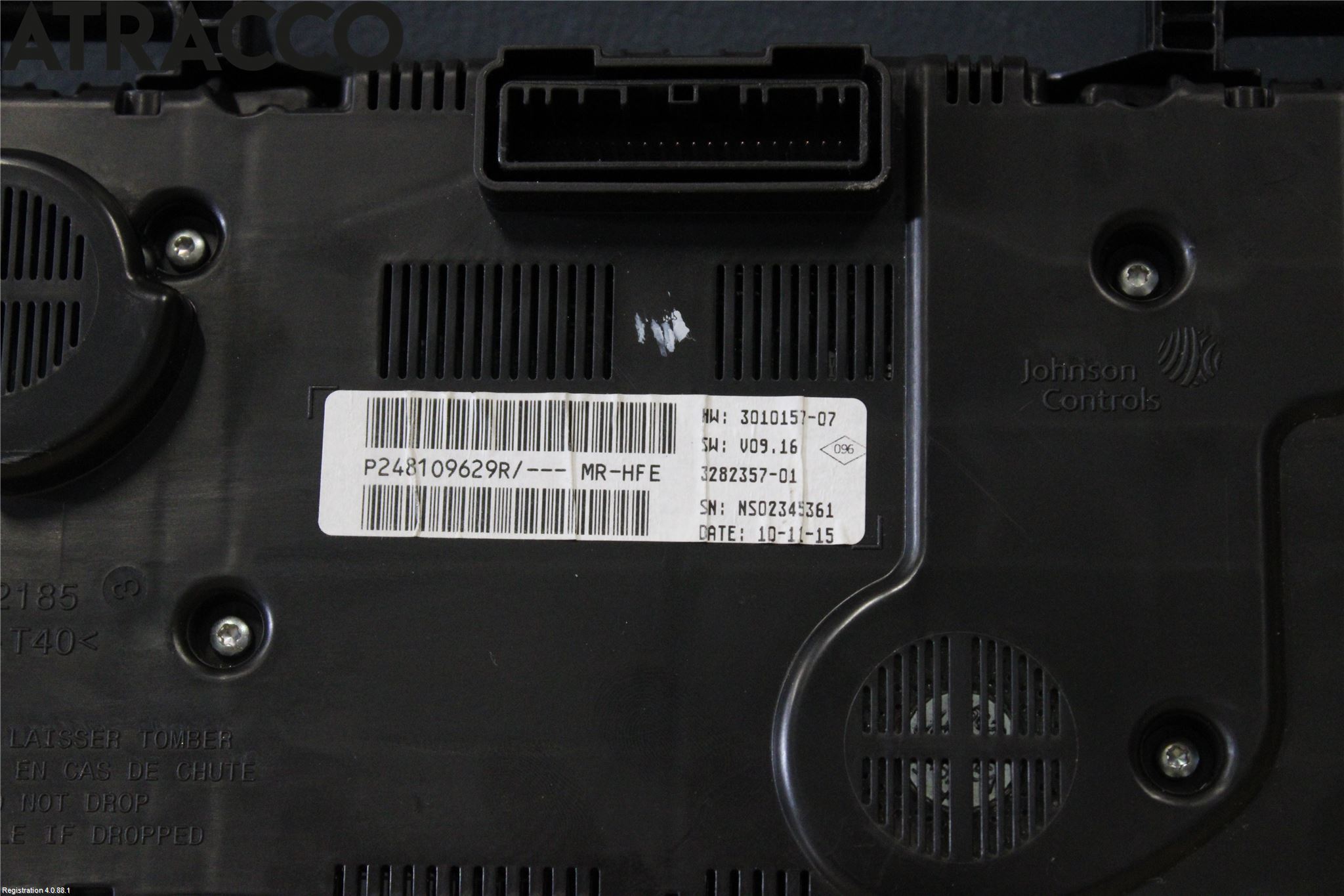 Renault KADJAR 15- Instr Speedometer