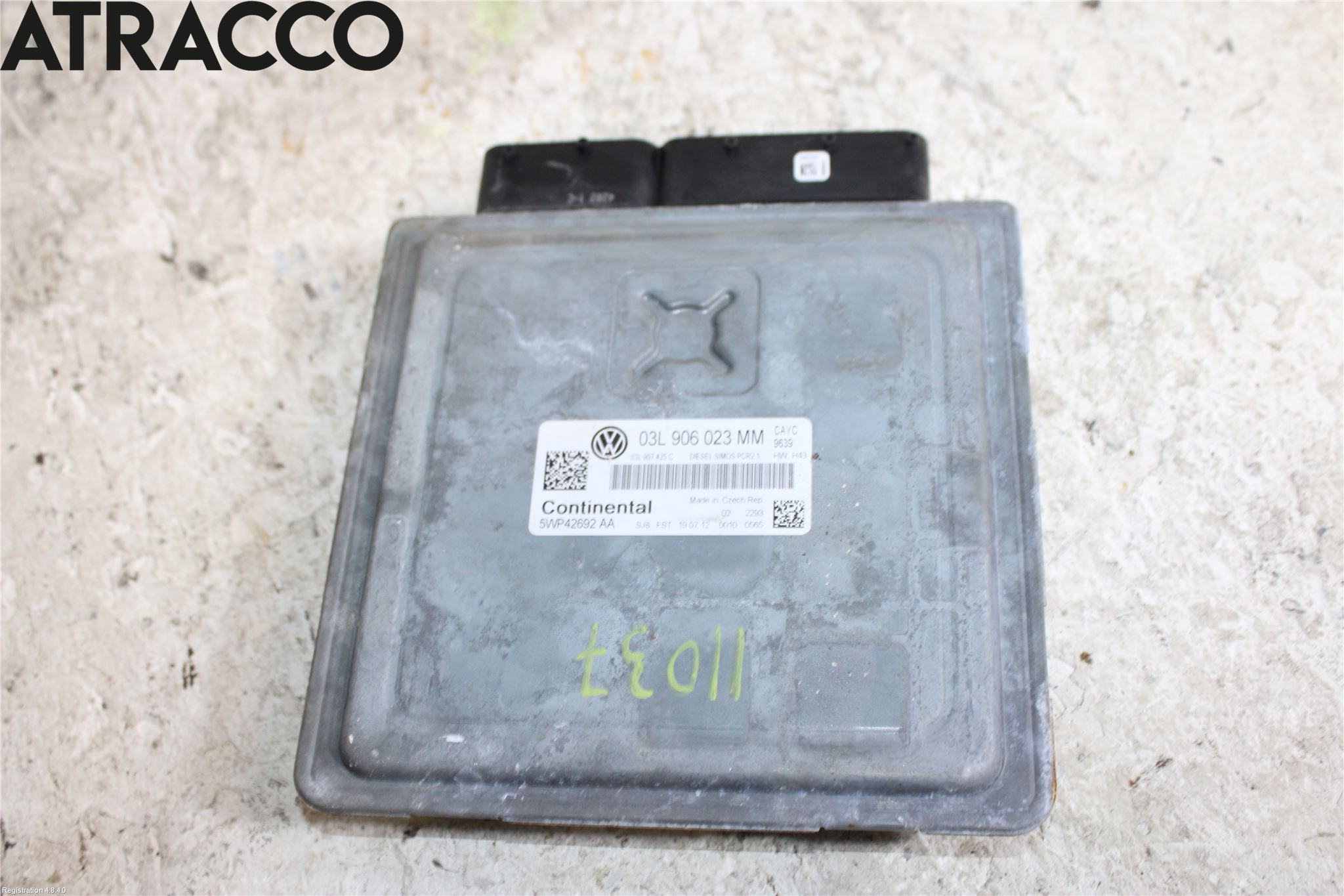 Volkswagen VW GOLF VI 09-13 Styreenhet Øvrig