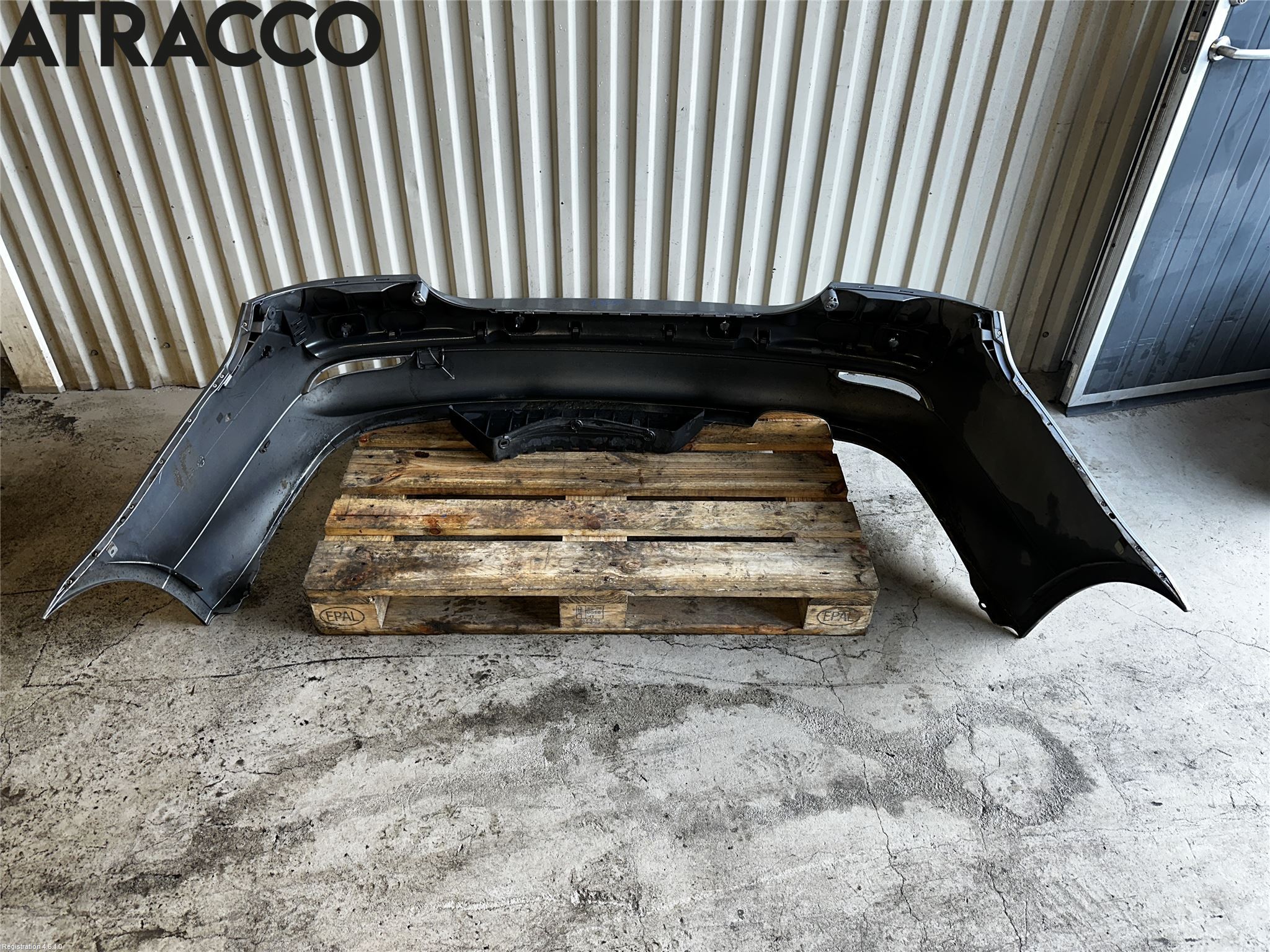 BMW 5 E60/61 Sed/Tou 02-10 Støtfanger Bak