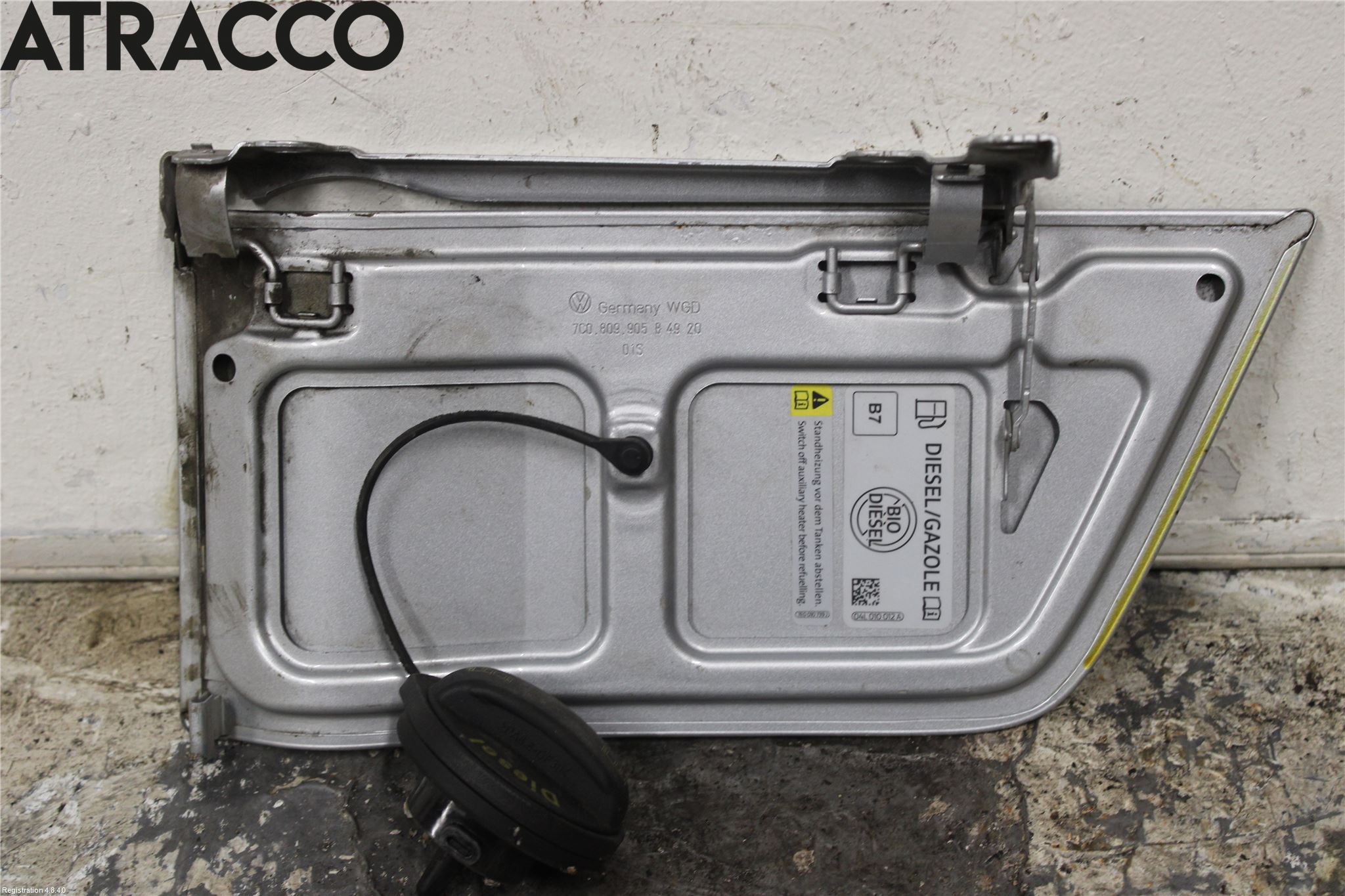 Volkswagen VW CRAFTER II / E-CRAFTER 17- Drivstoff Tankluke