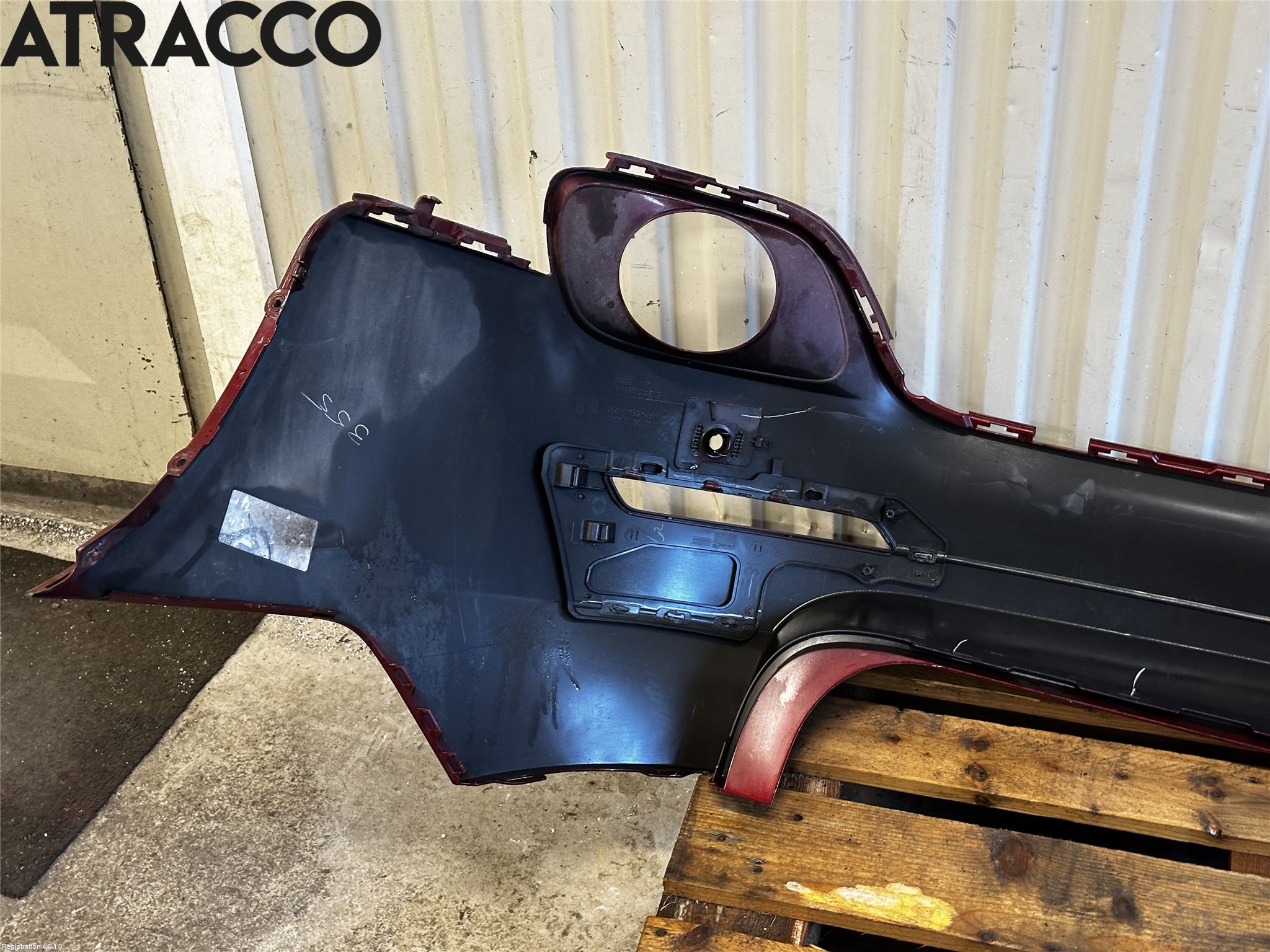 BMW X6 E71/E72   08-14 Støtfanger Bak