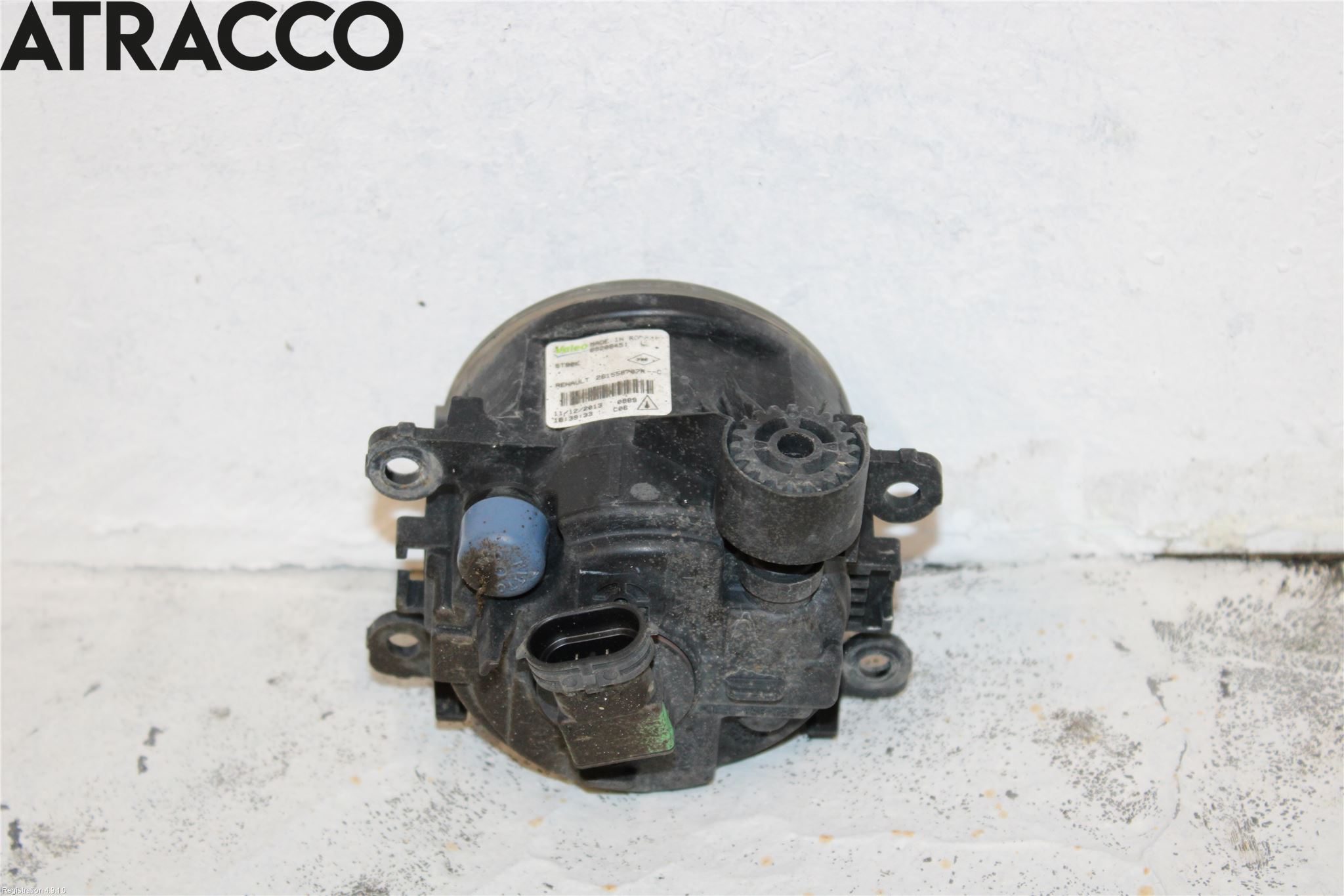 Renault CAPTUR 13-19 Frontlykt-Kurve-Tåkelys