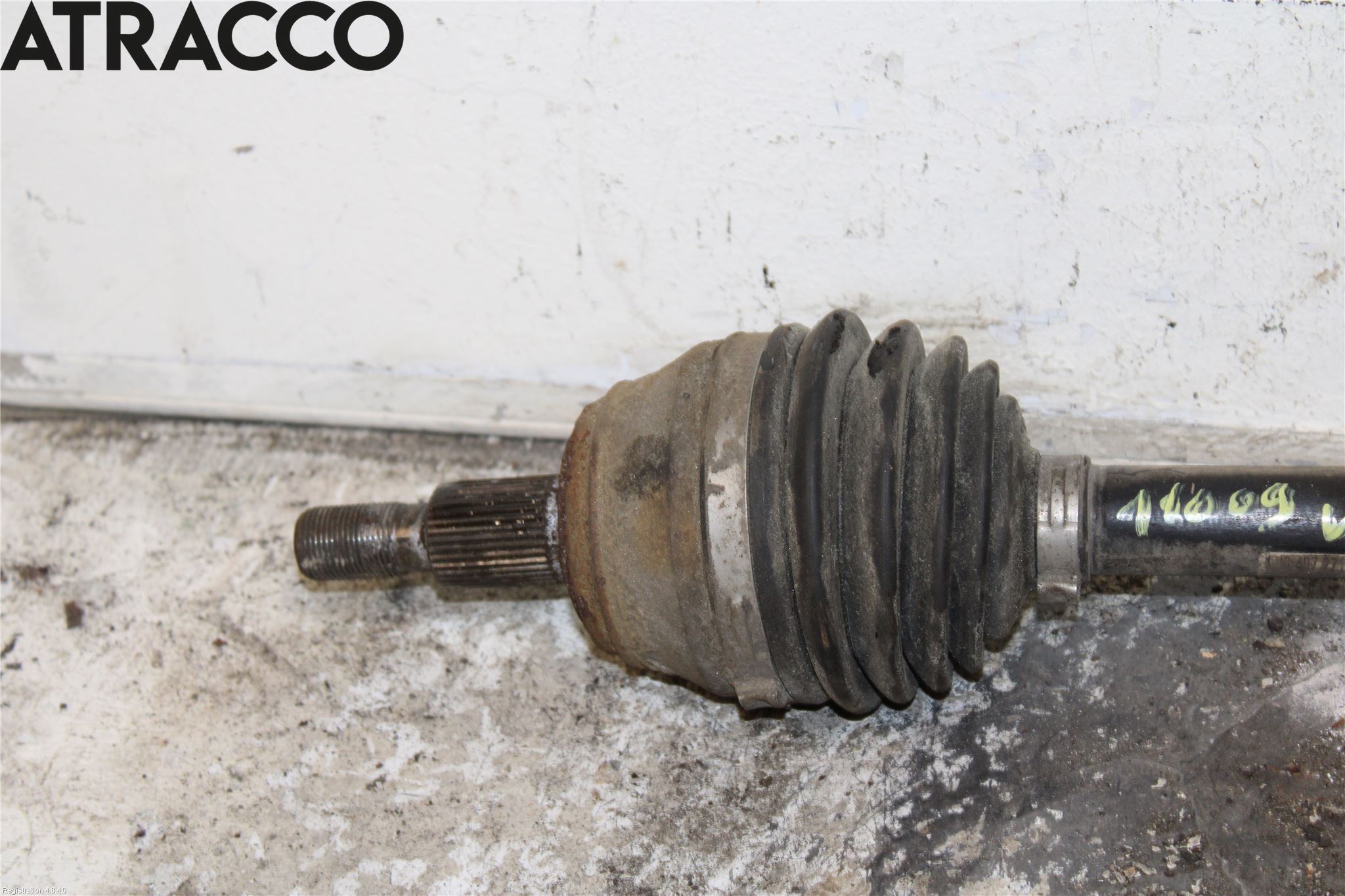 Audi TT 99-06 Drivaksel Foran Kompl Venstre