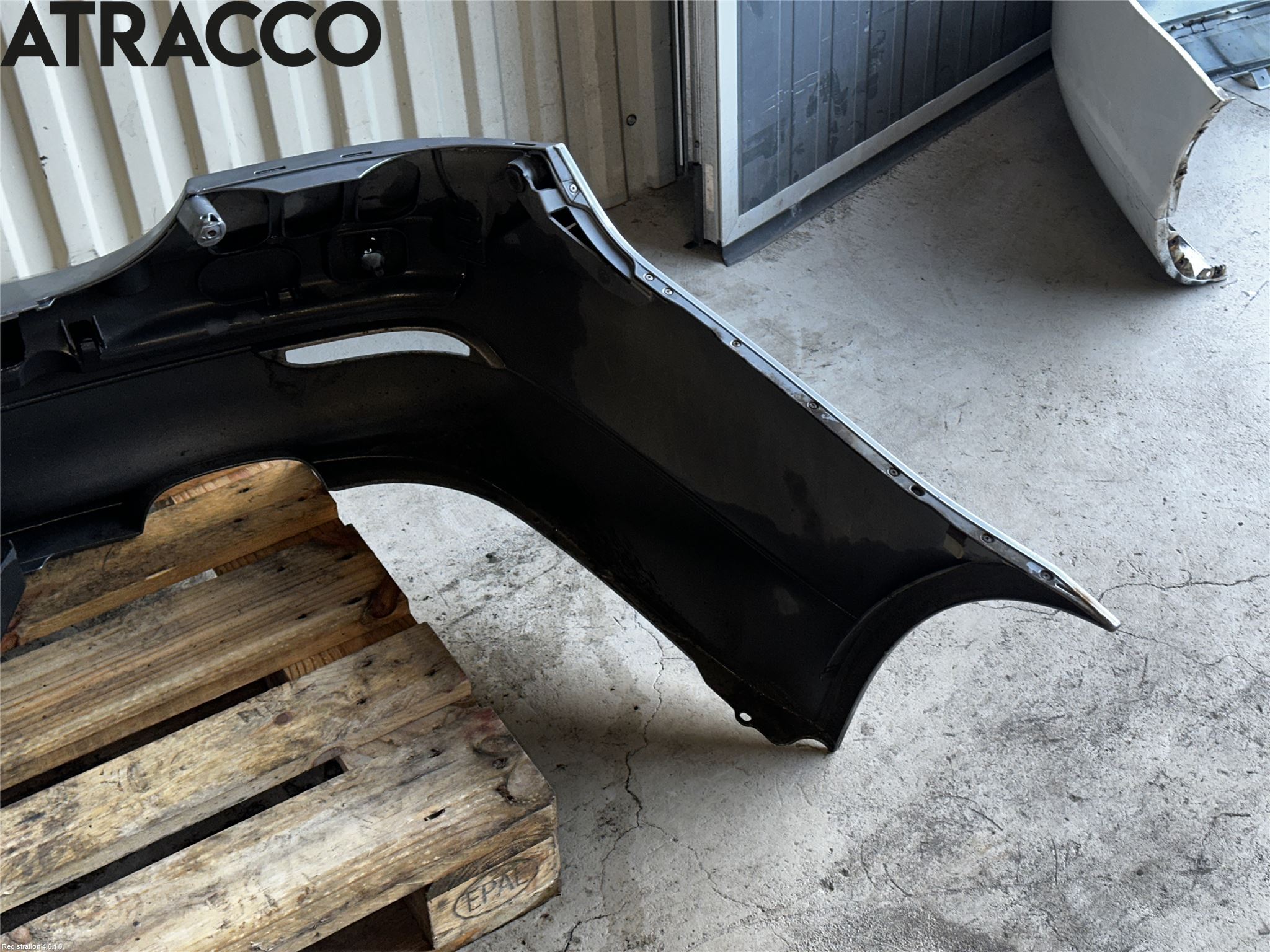 BMW 5 E60/61 Sed/Tou 02-10 Støtfanger Bak