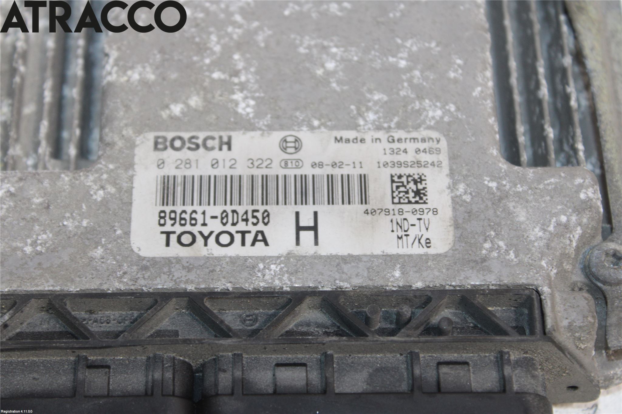 Toyota YARIS XP90 06-11 Styreenhet Innsprøytning