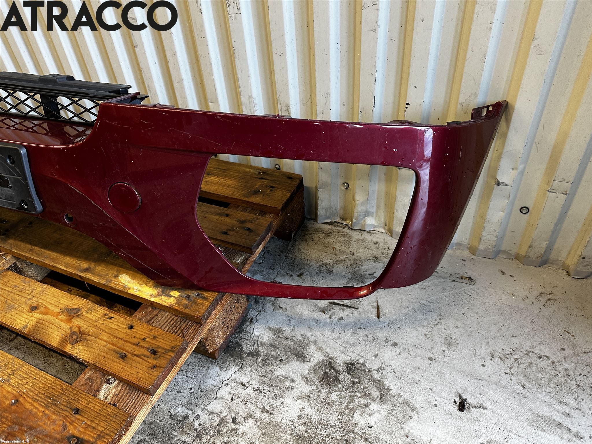 BMW X6 E71/E72   08-14 Støtfanger Foran Midt Del