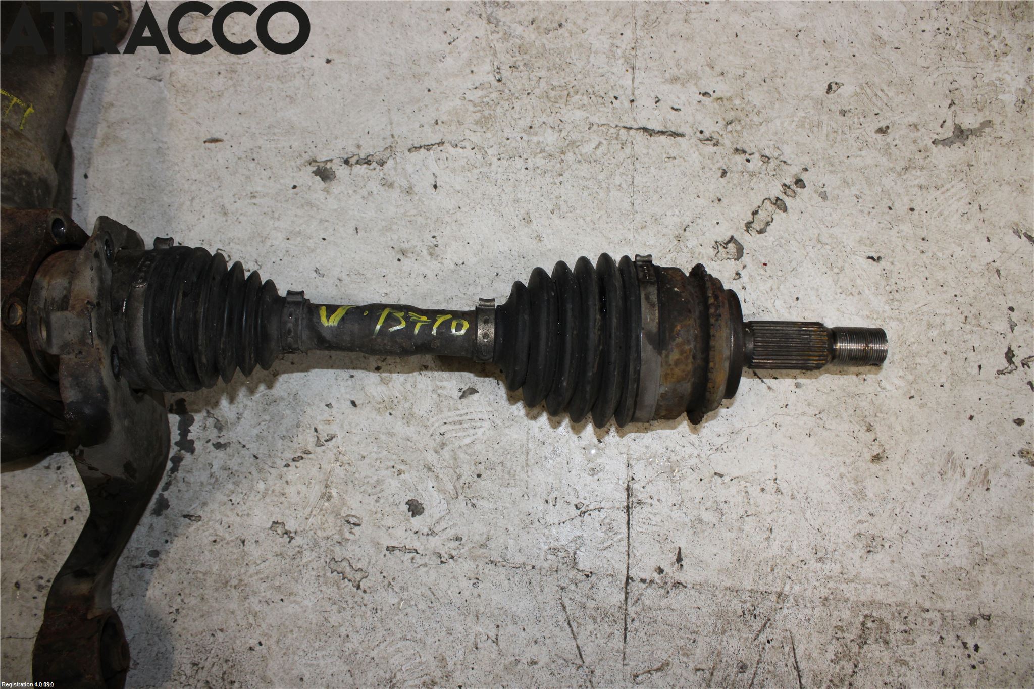 Mitsubishi PAJERO 06-15 Bakaksel Kardang Bak -Diff