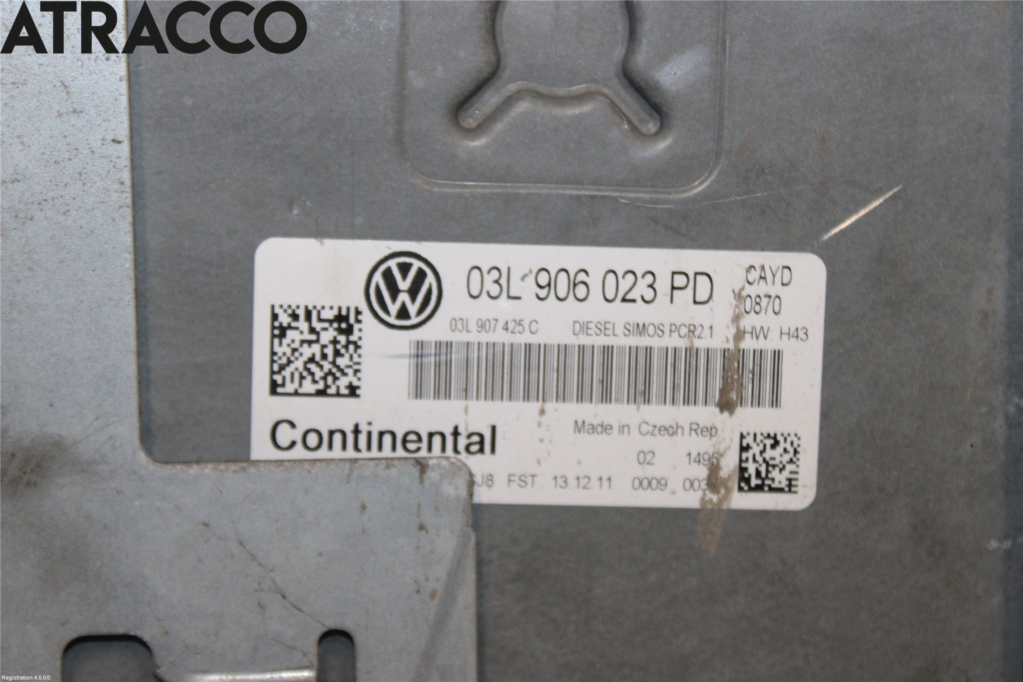 Volkswagen VW POLO 10-17 Styreenhet Innsprøytning