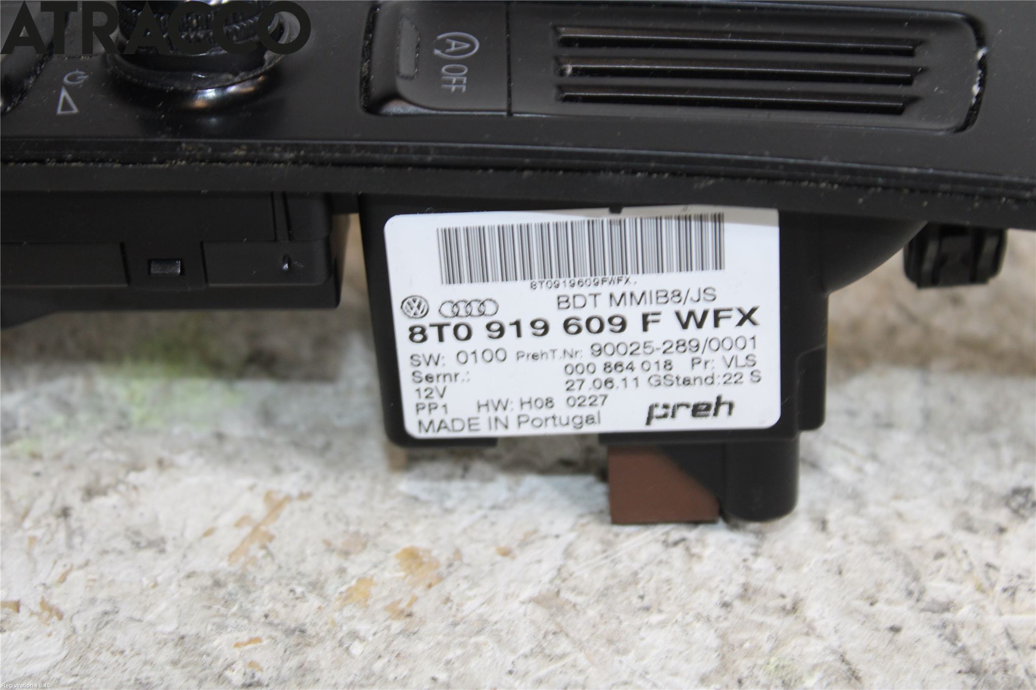 Audi A4 ALLROAD 09-16 Bryter Multifunksjon