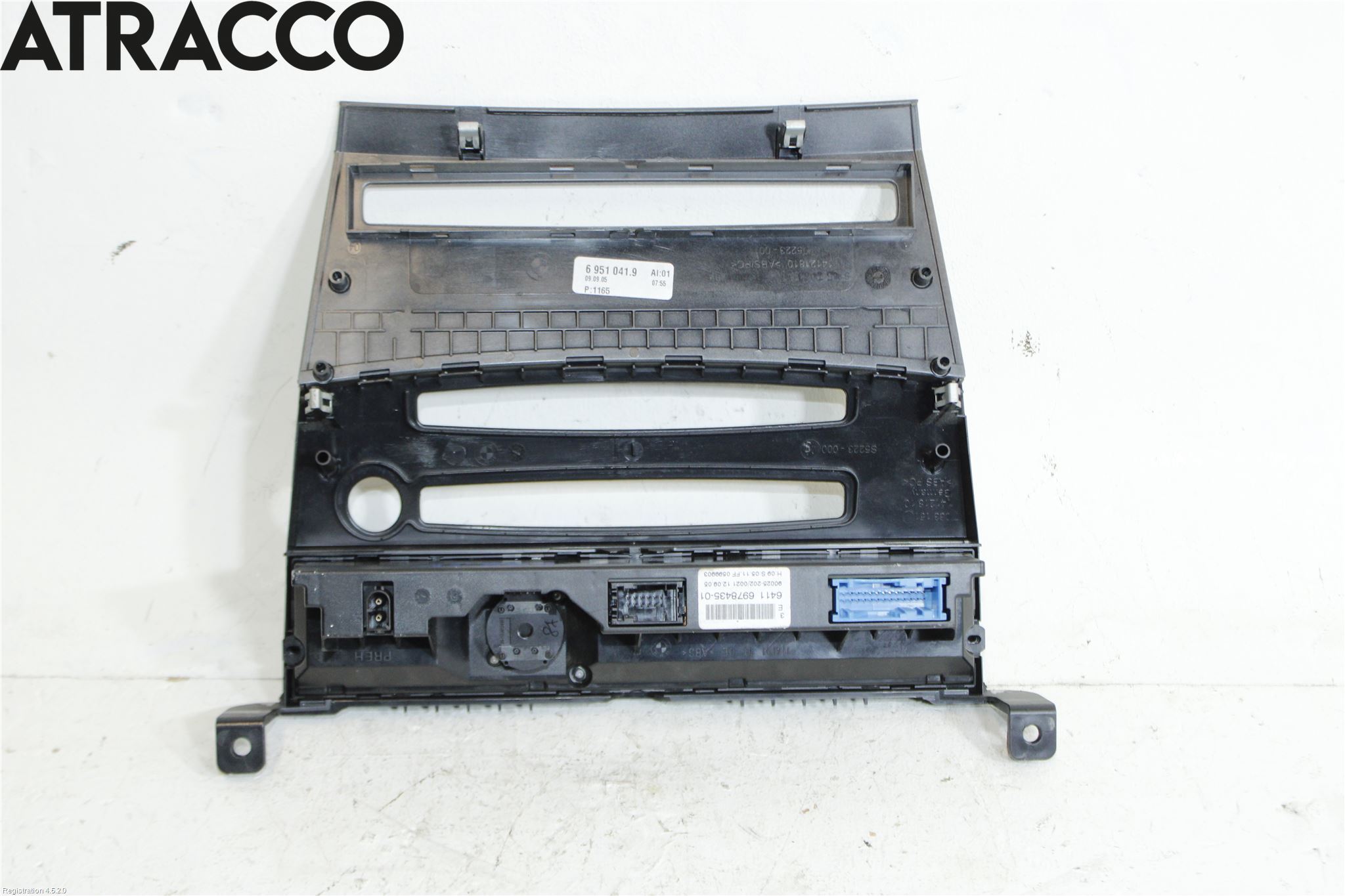 BMW 5 E60/61 Sed/Tou 02-10 Varme Ac Betjening-Display