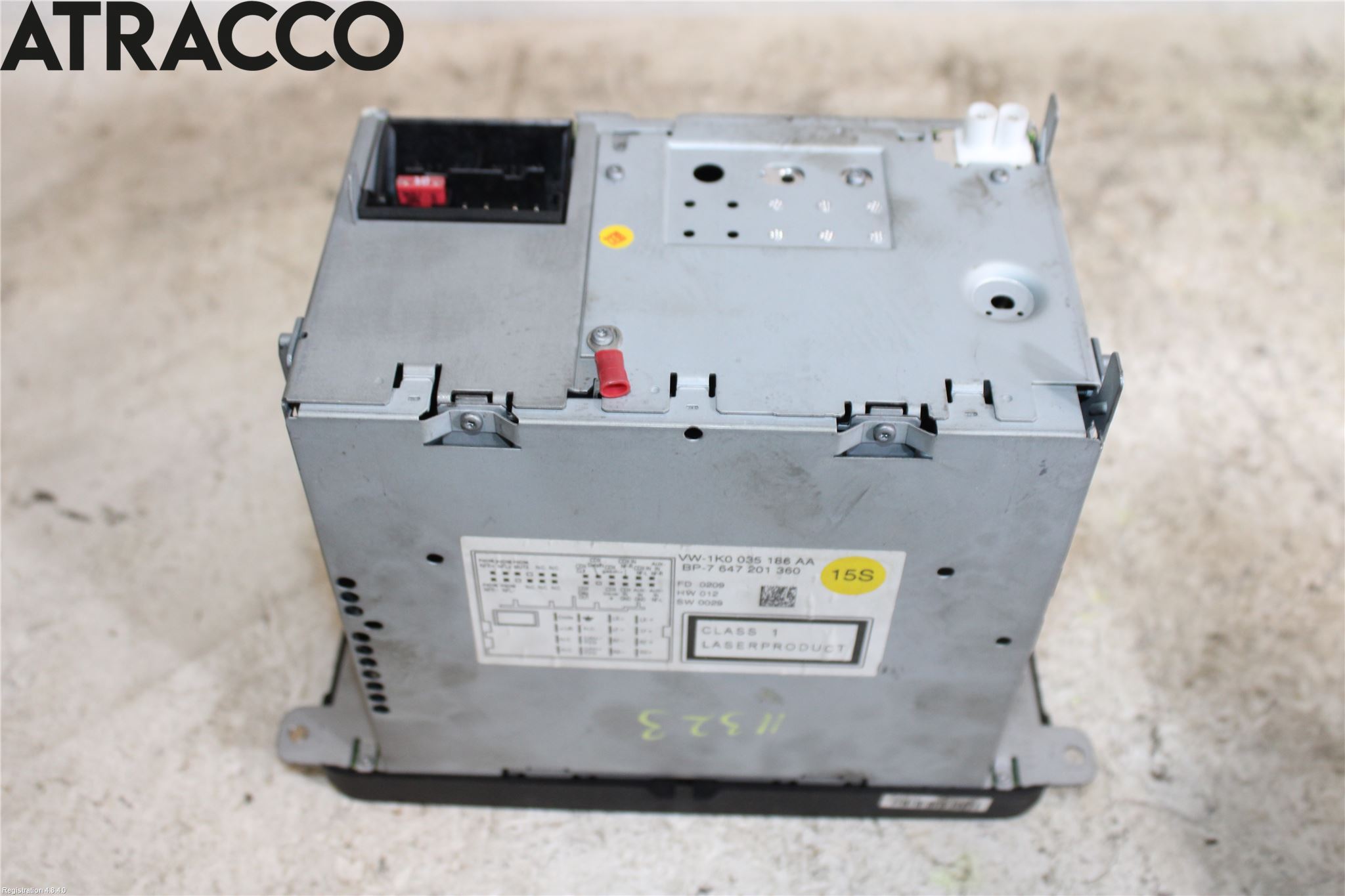 Volkswagen VW TOURAN 03-10 Stereo Radio Med Cd