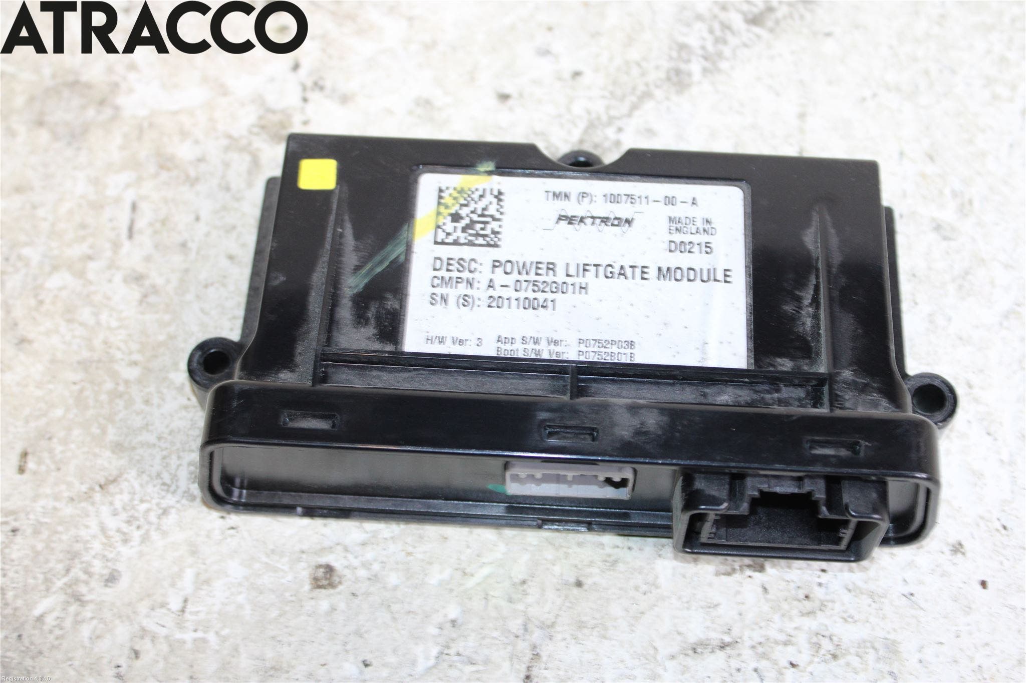 Tesla MODEL S 13- Styreenhet Bakluke