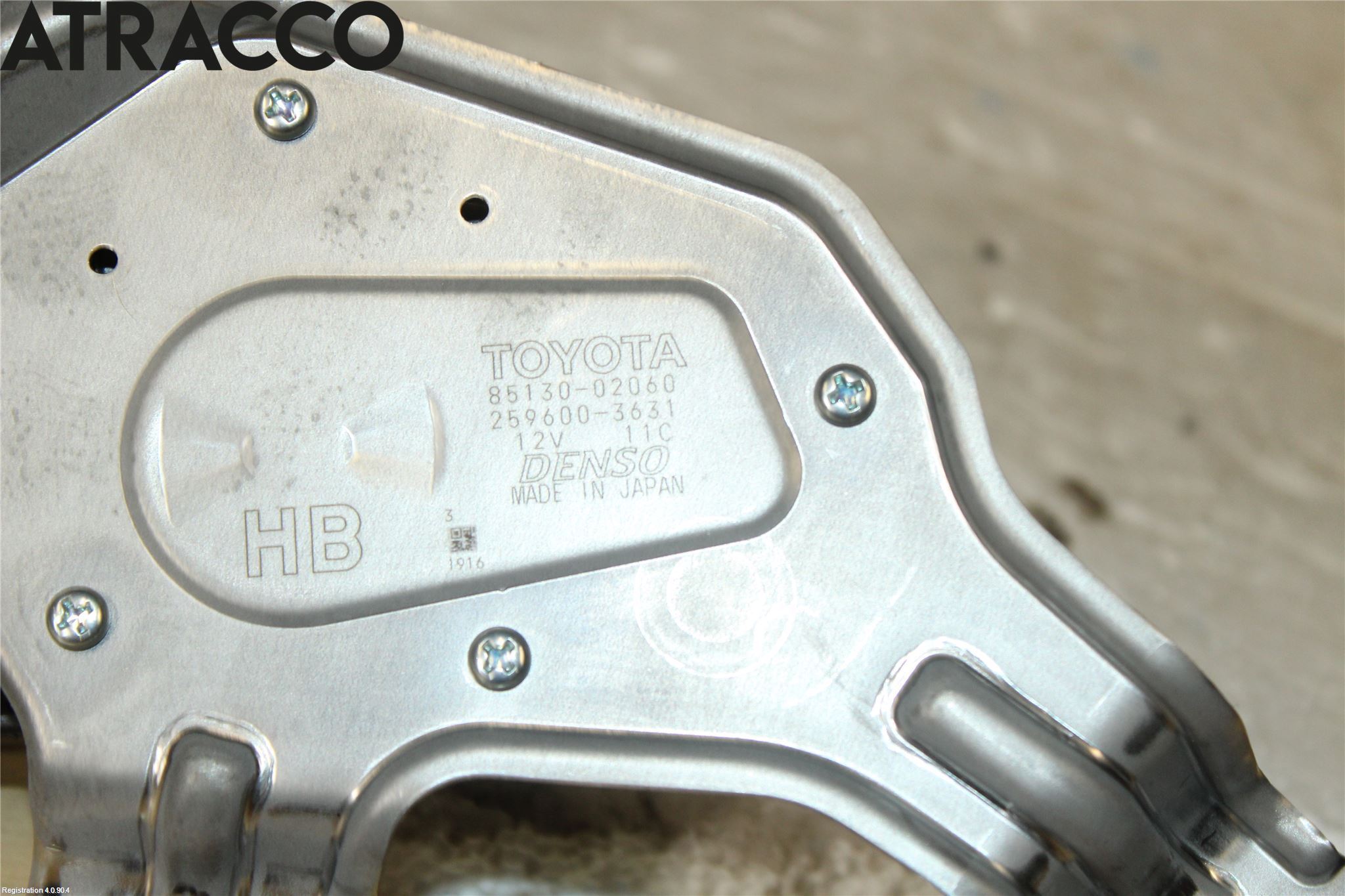 Toyota COROLLA 19- Viskermotor Bakluke