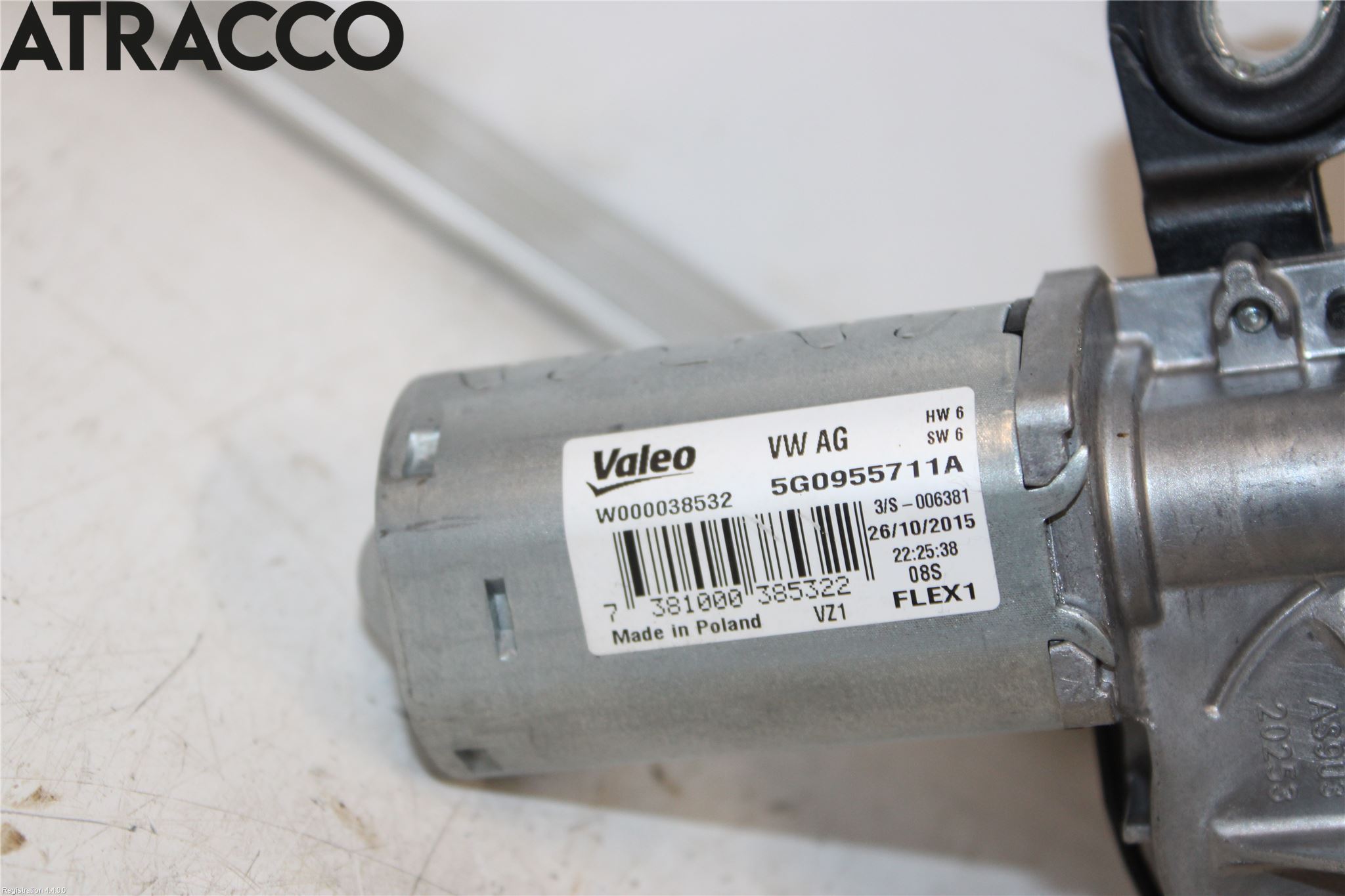 Volkswagen VW GOLF / E-GOLF VII 13-20 Viskermotor Bakluke