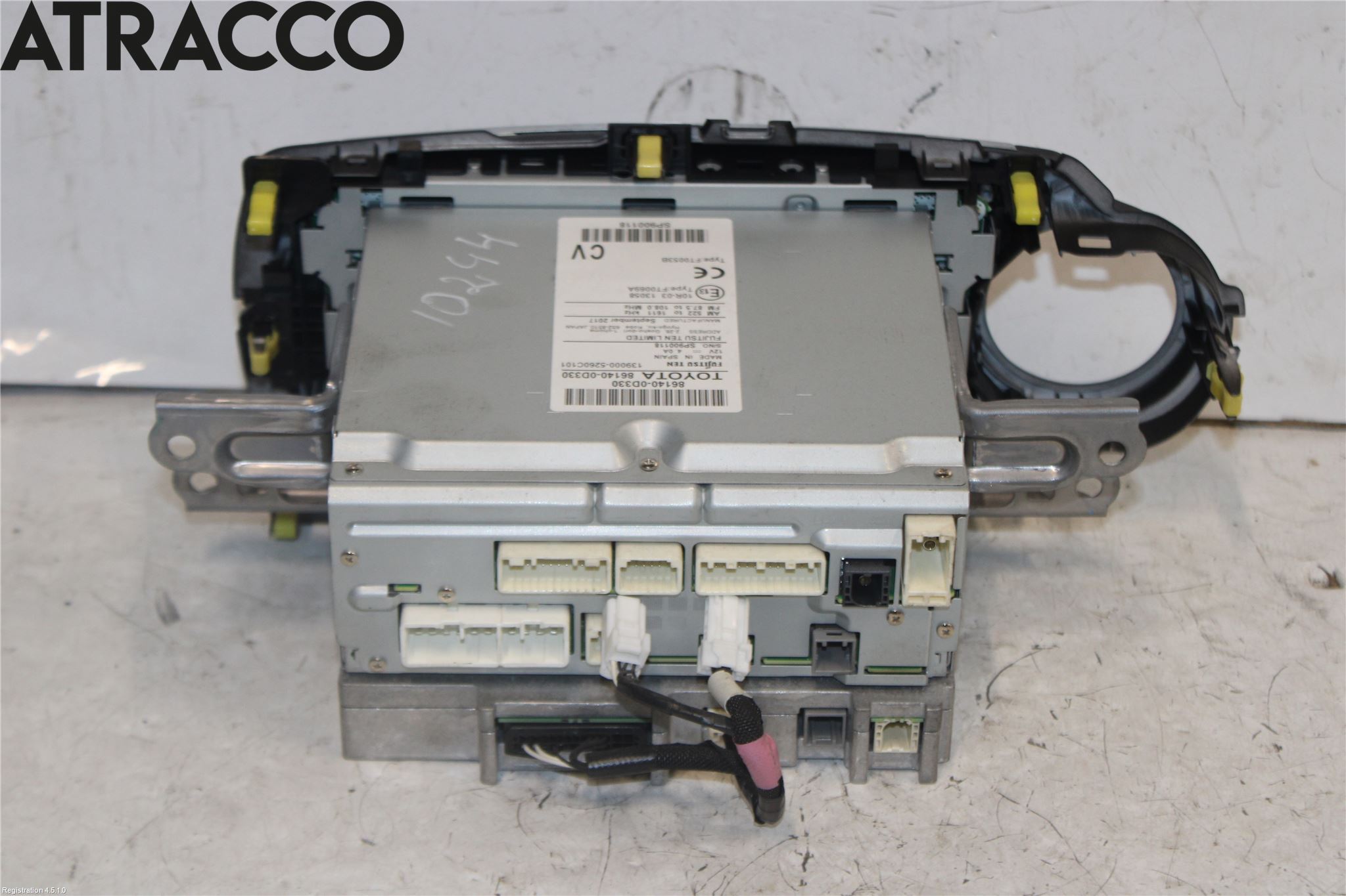 Toyota YARIS XP130 15-20 Stereo Radio