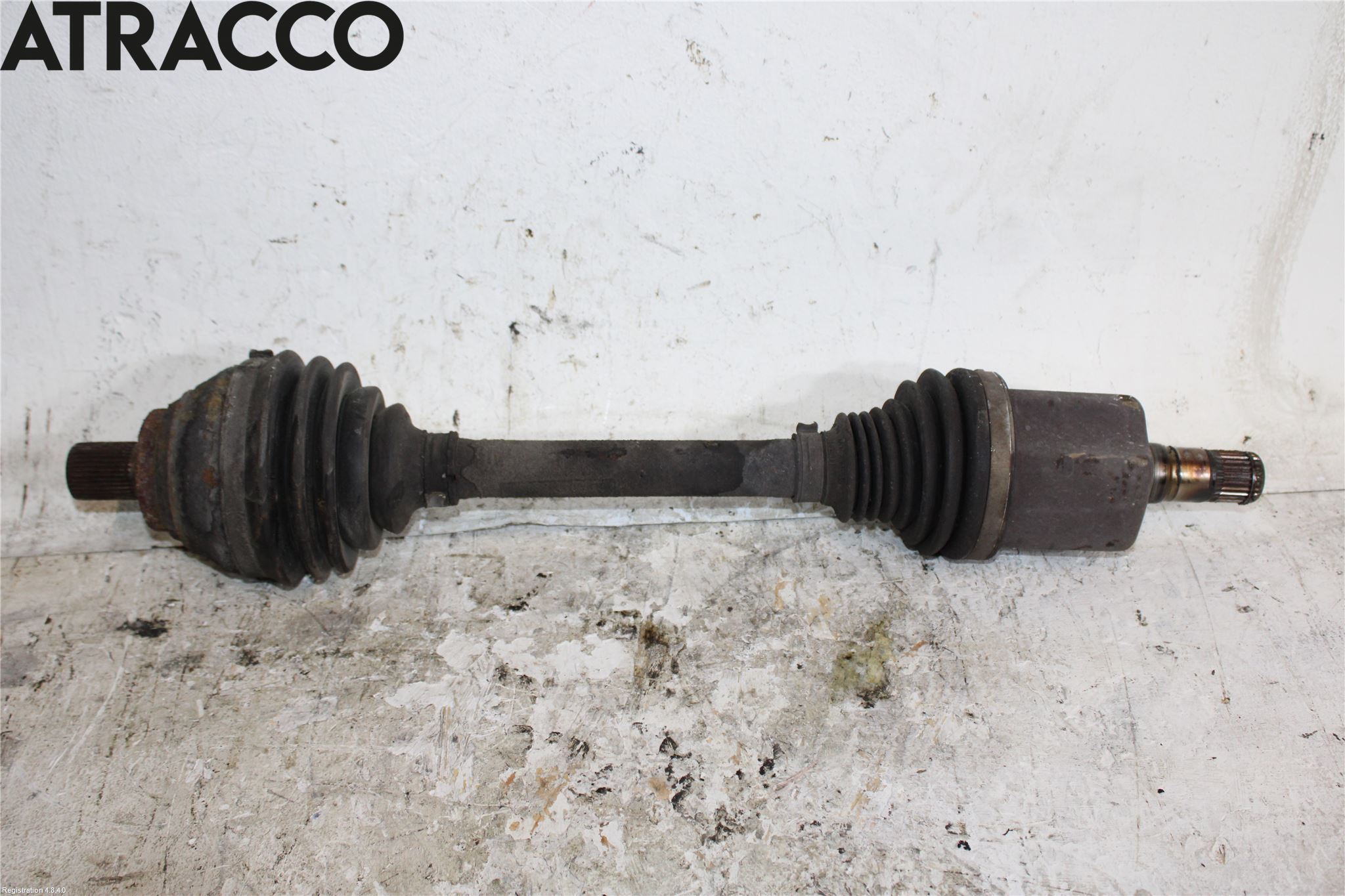 Volkswagen VW TIGUAN 07-16 Drivaksel Foran Kompl Venstre