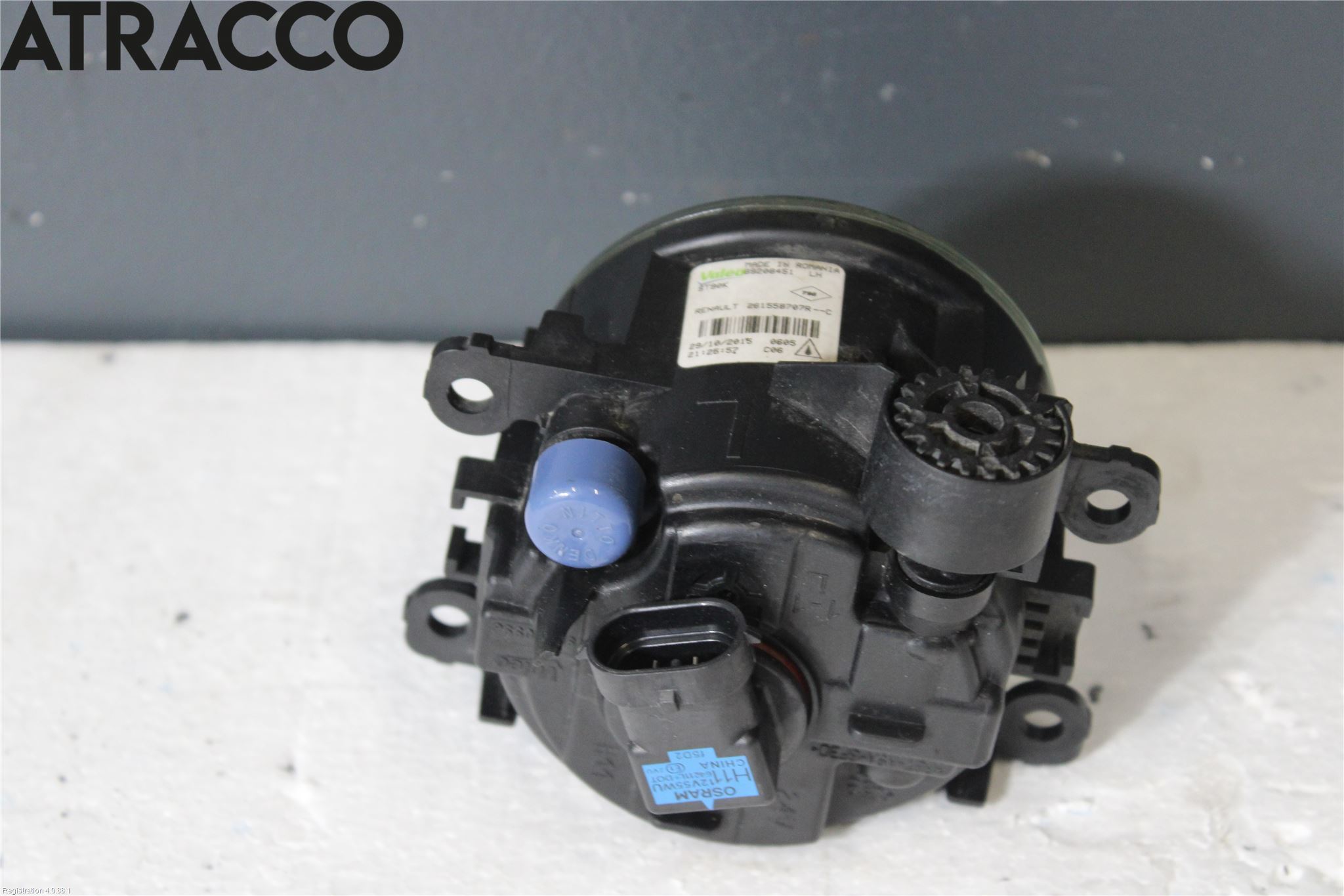 Renault KADJAR 15- Frontlykt-Kurve-Tåkelys