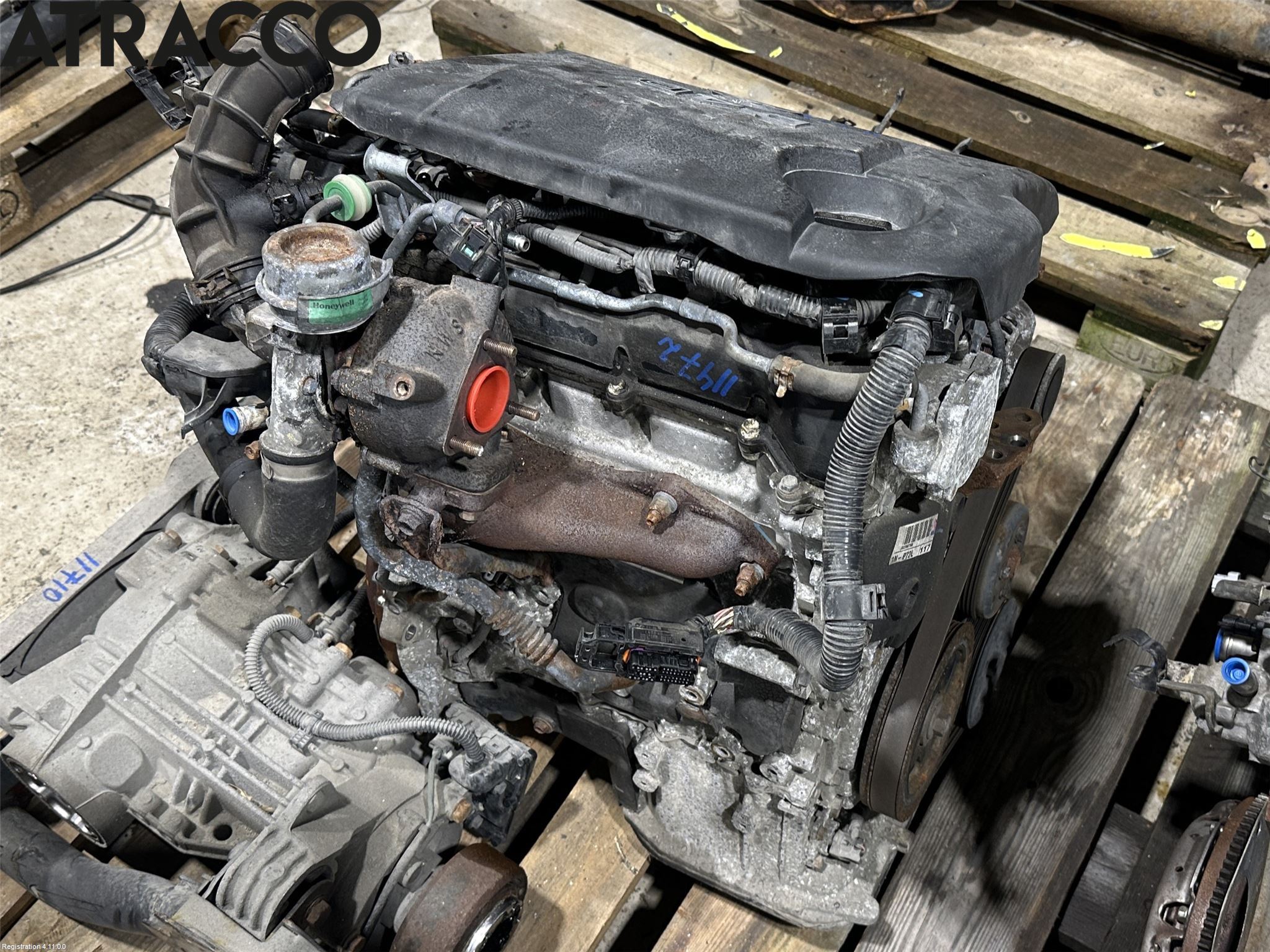 Toyota YARIS XP90 06-11 Motor Diesel