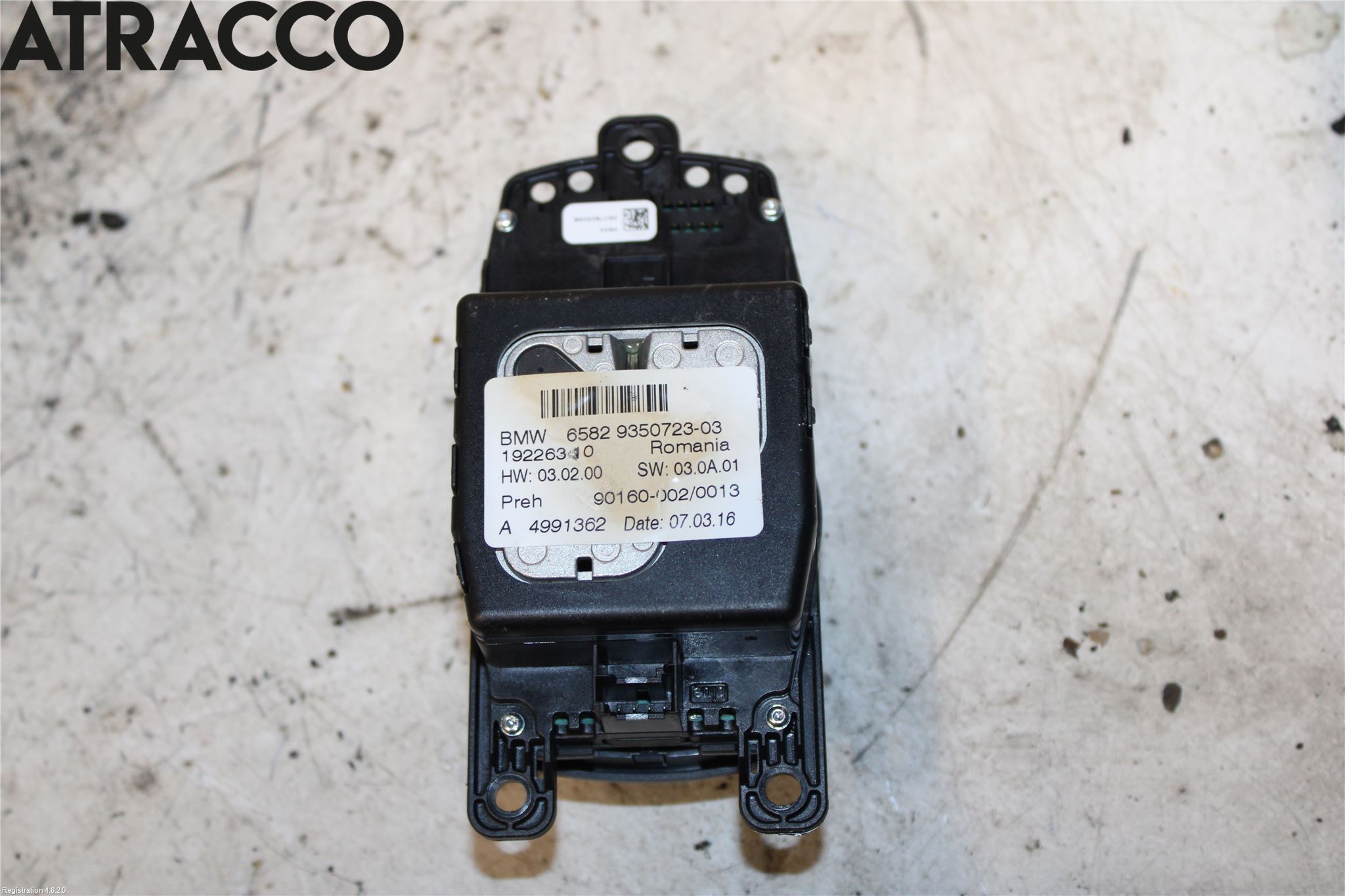 BMW 3 F30/F31/F80 12-19 Bryter Multifunksjon