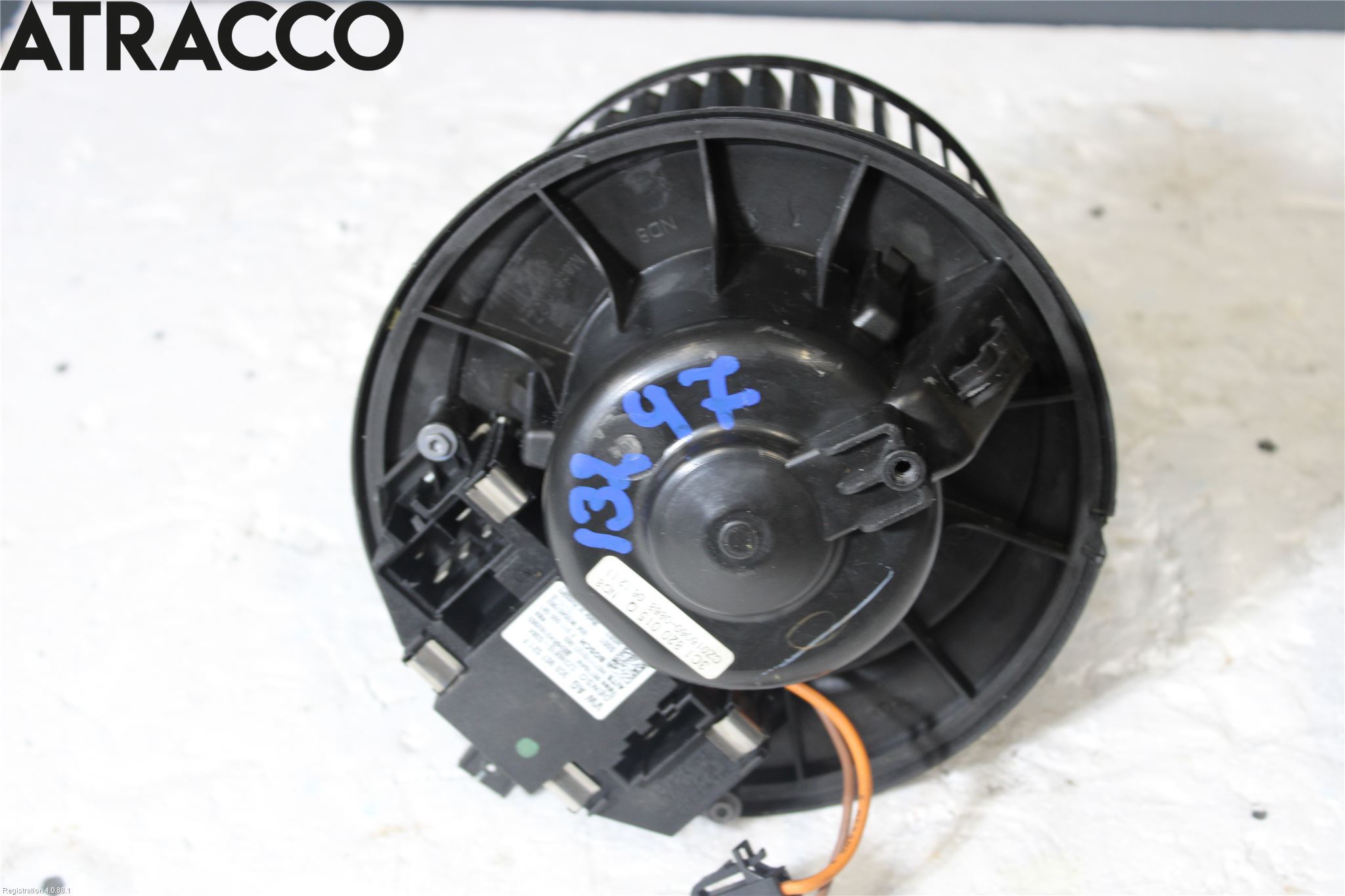 Volkswagen VW PASSAT 11-14 Varmeapparat Viftemotor