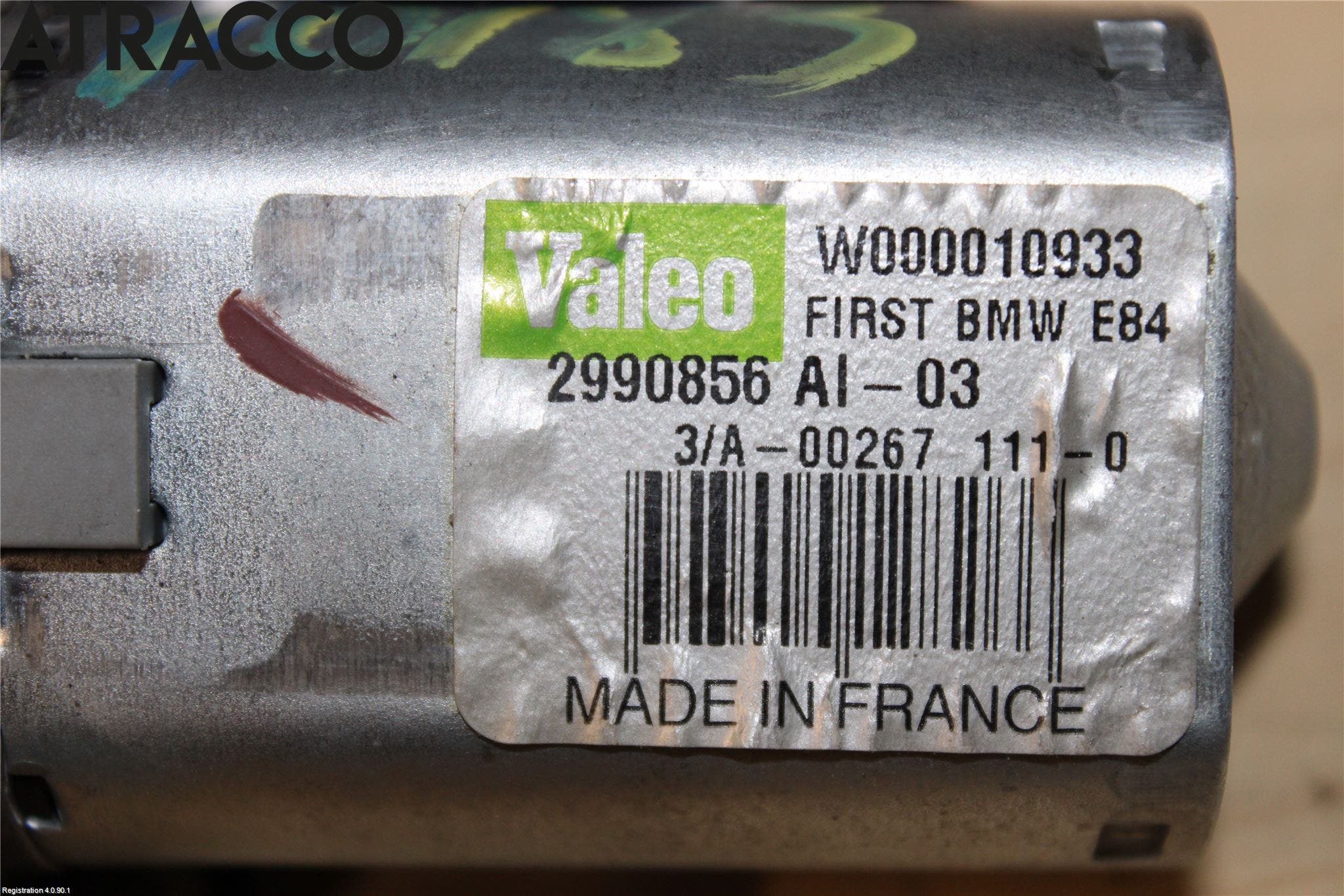 BMW X1 E84 10-15 Viskermotor Bakluke