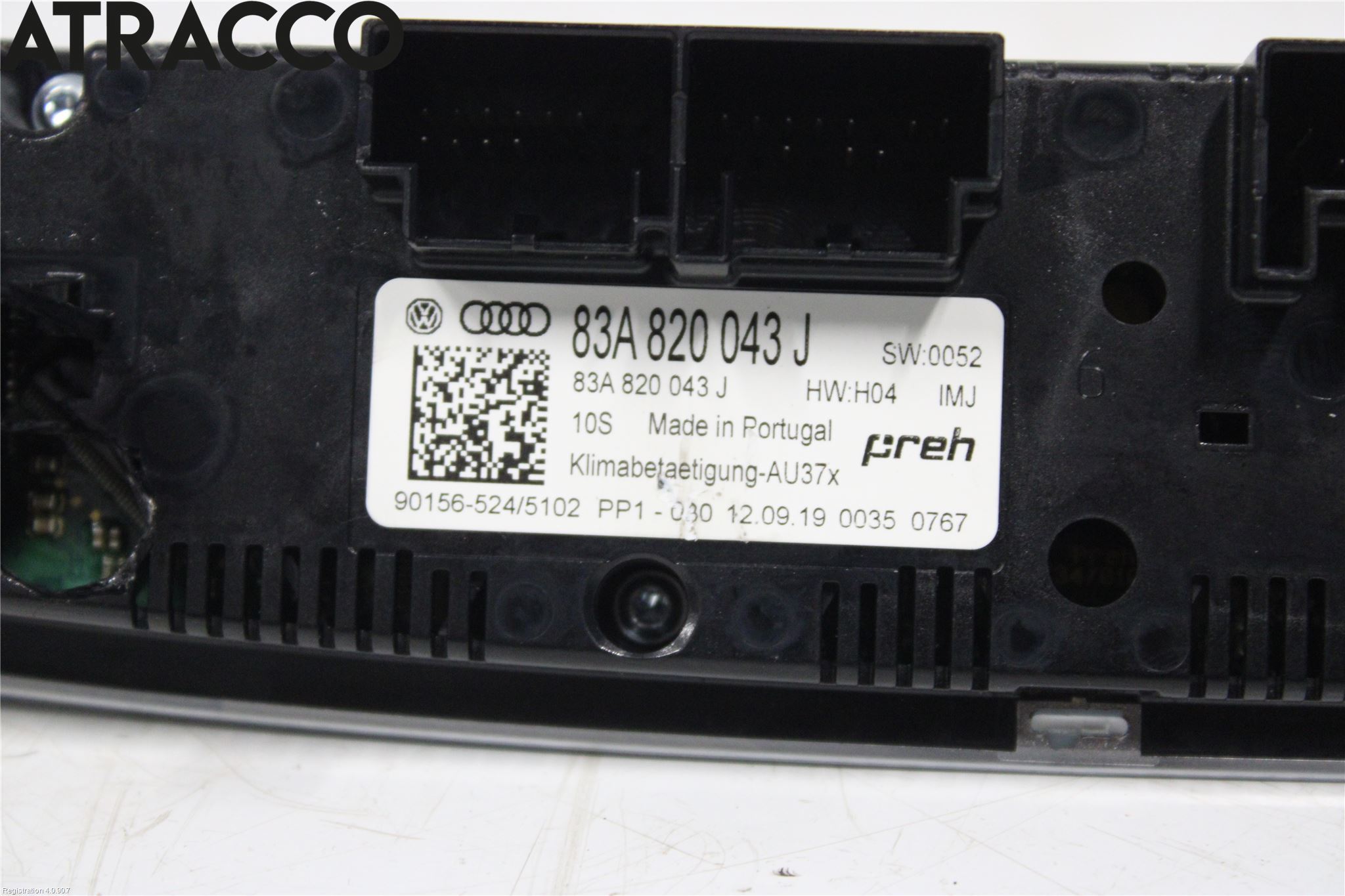 Audi A1 19- Varme Ac Betjening-Display