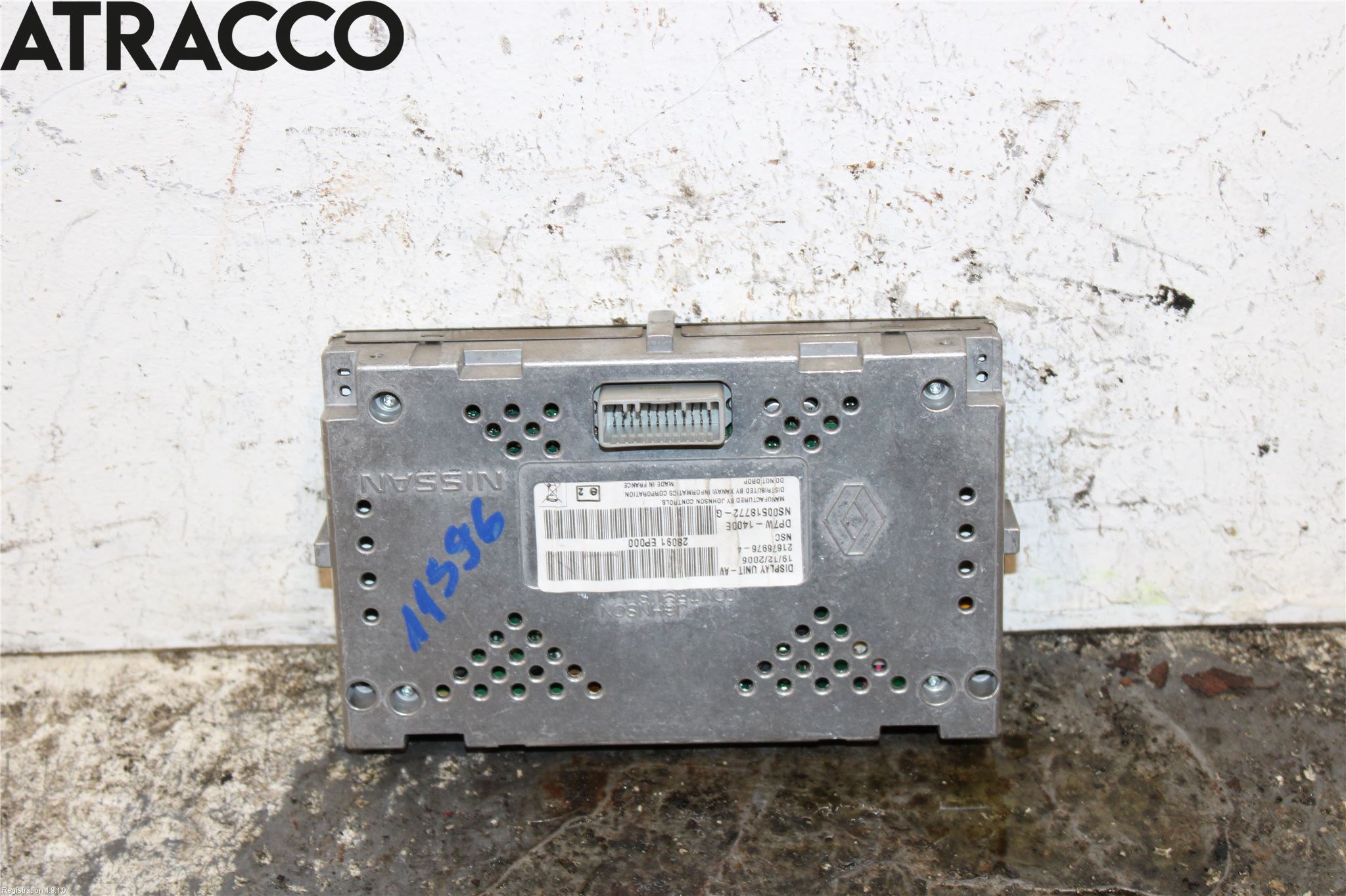 Nissan PATHFINDER R51 05-12 Instr Skjerm Dvd-Gps-Ac-Tlf