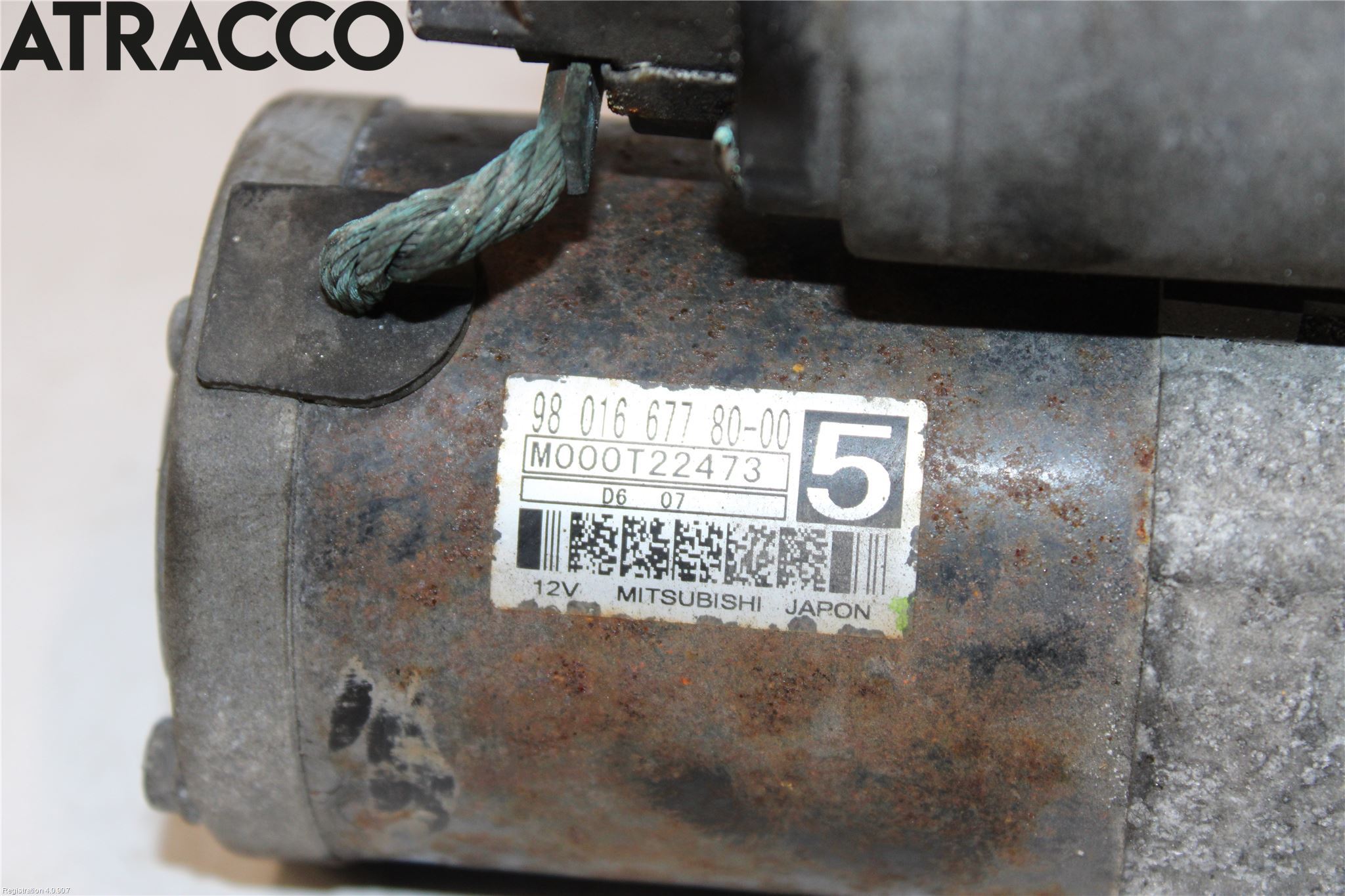 Peugeot 5008 10-16 Startmotor Diesel