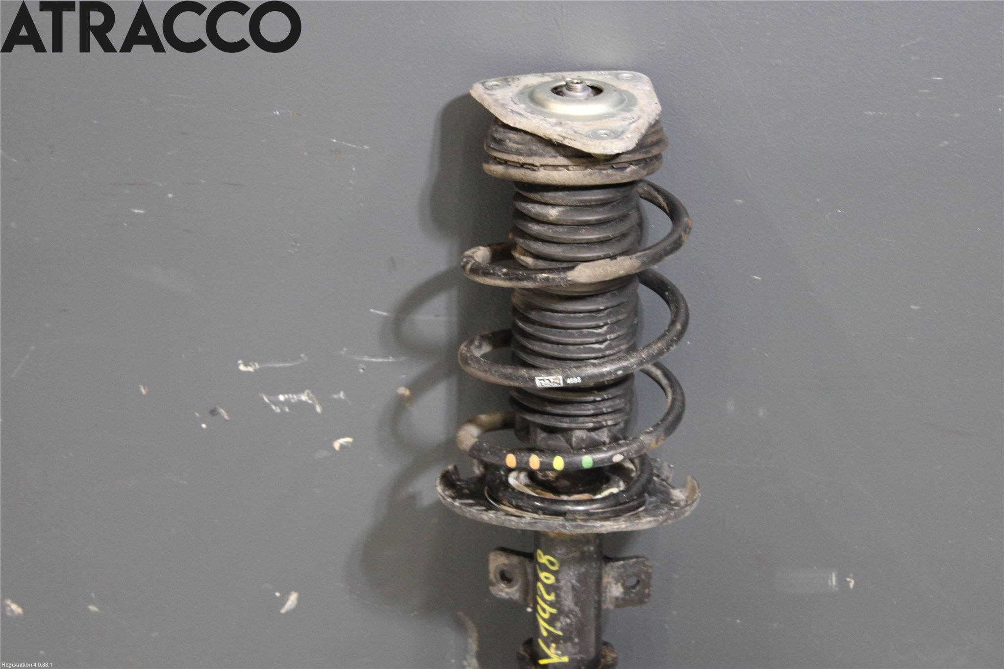 Peugeot 3008 17-24 Fjærbein Foran Venstre