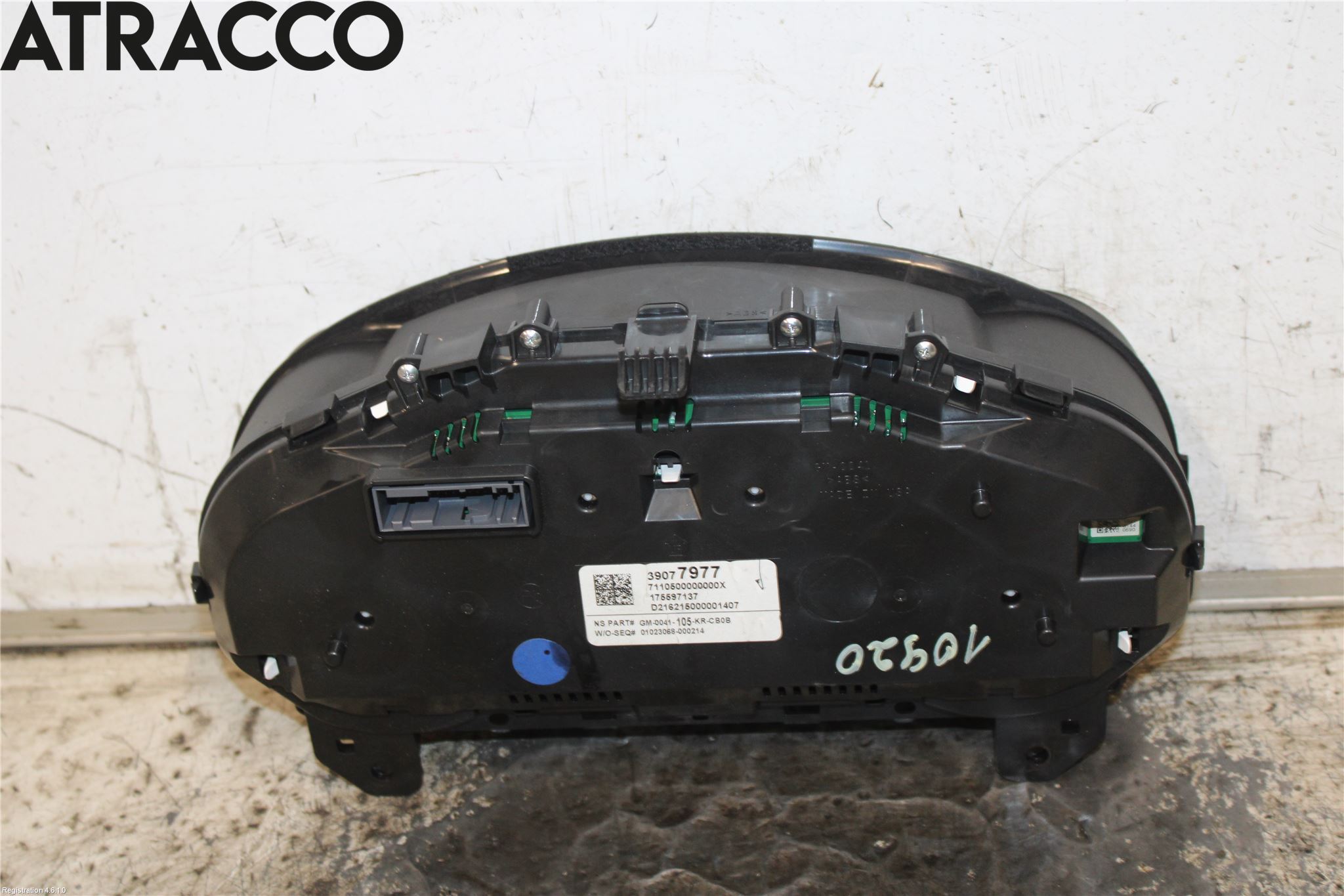 Opel ASTRA K 16-22 Instr Kombinert