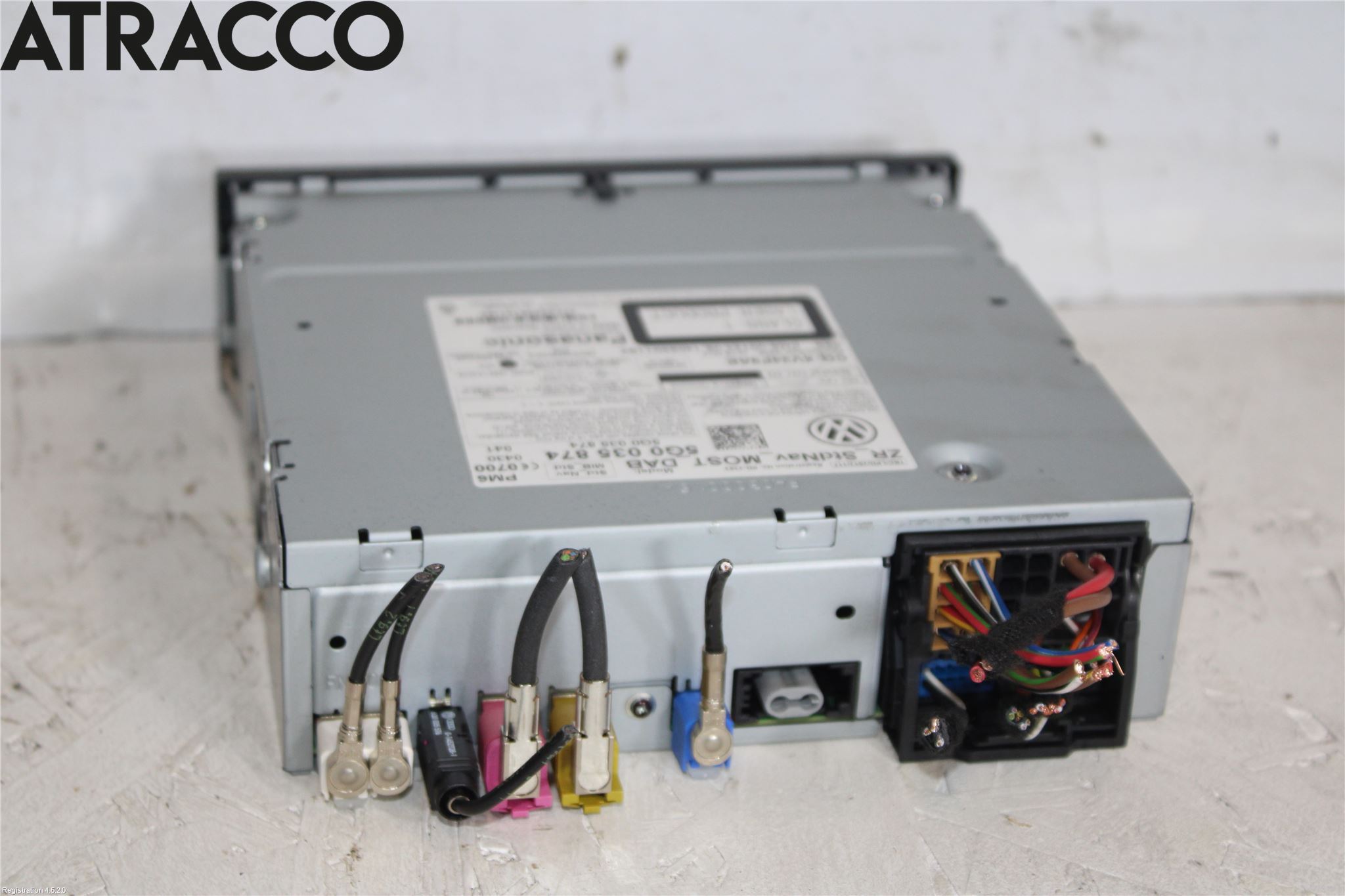 Volkswagen VW GOLF / E-GOLF VII 13-20 Stereo Radio Med Cd