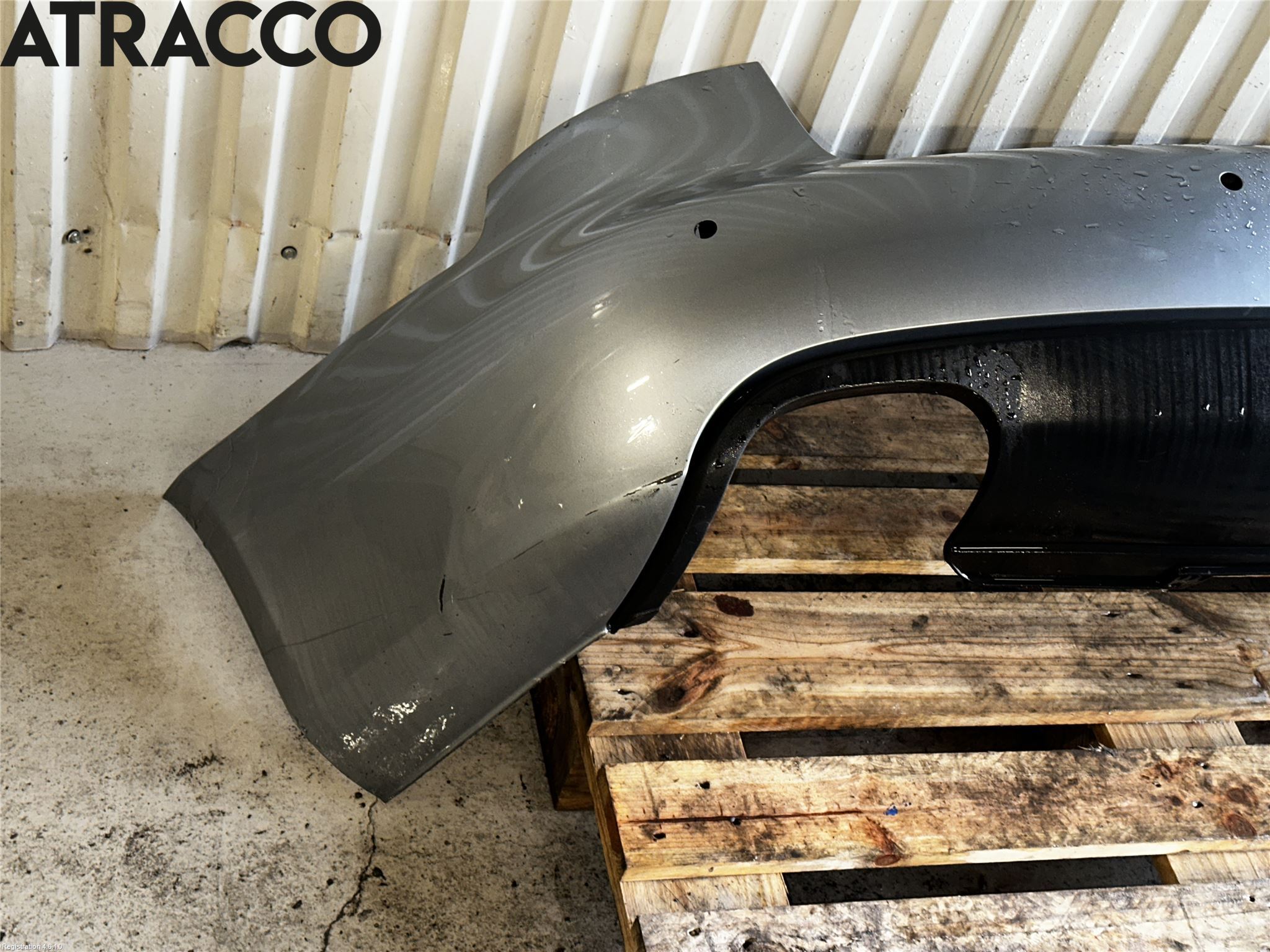 Audi A4/S4 08-11 Støtfanger Bak