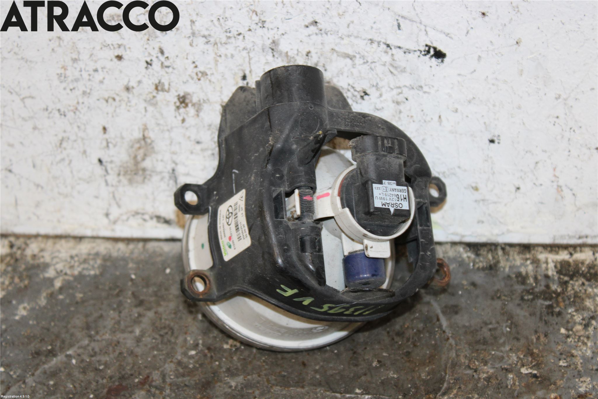 Toyota AURIS 13-19 Frontlykt-Kurve-Tåkelys