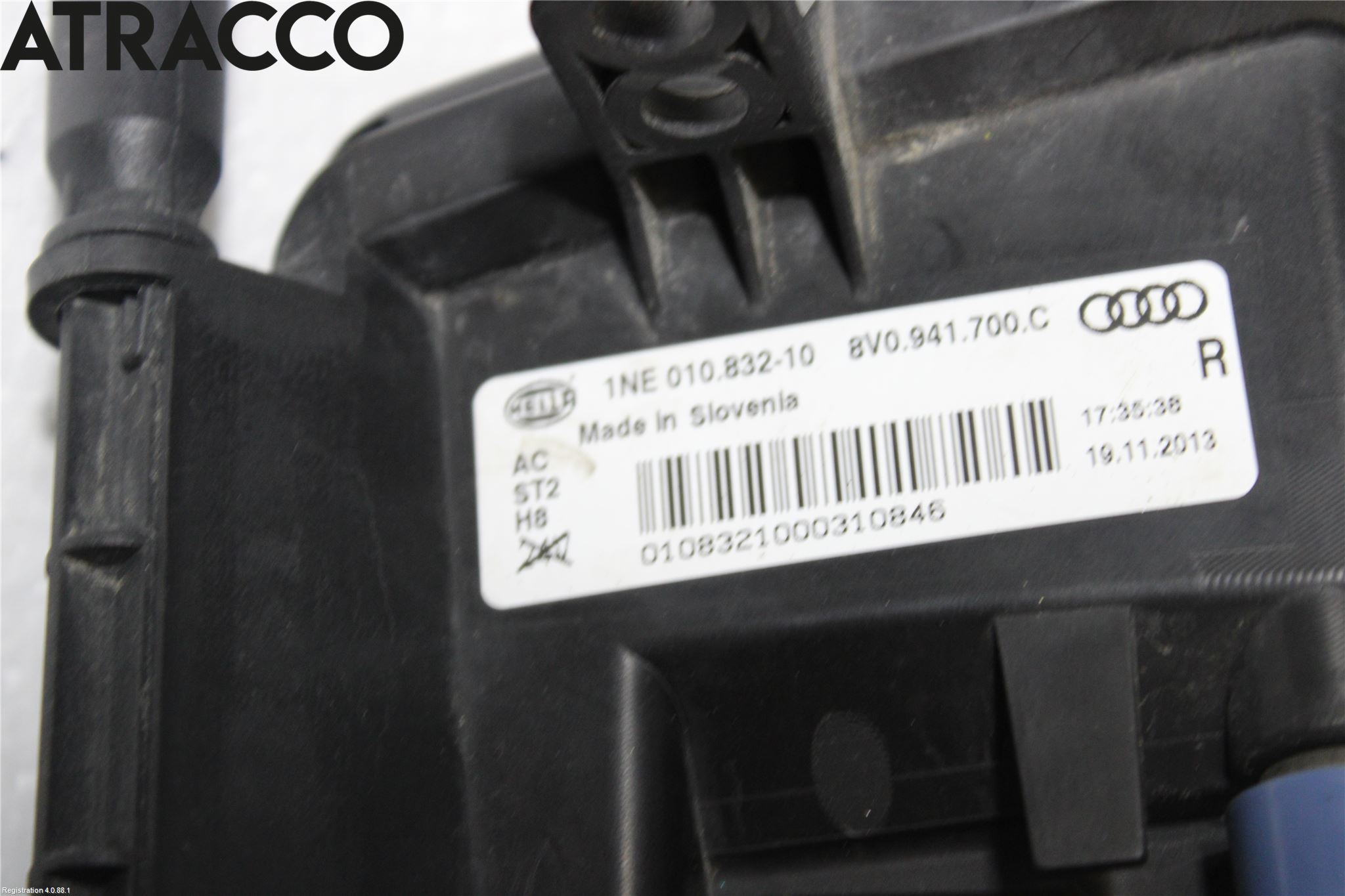 Audi A3/S3 05-13 Frontlykt-Kurve-Tåkelys