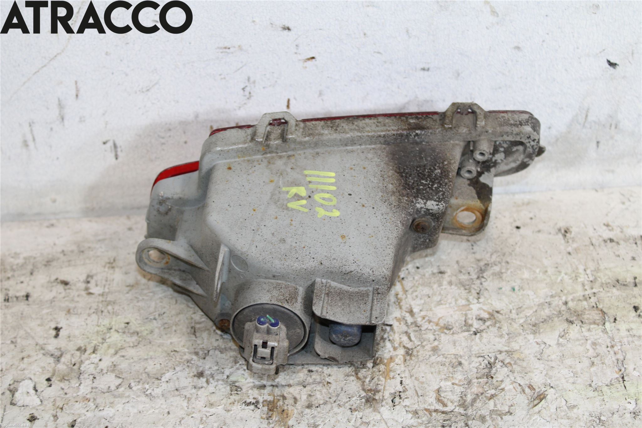 Toyota YARIS XP130 12-14 Baklykt Ryggelys-Tåkelys