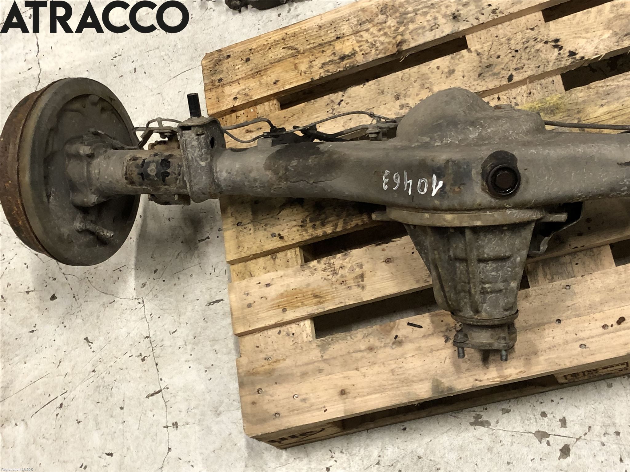 Toyota HILUX 16- Bakaksel Kardang Bak -Diff