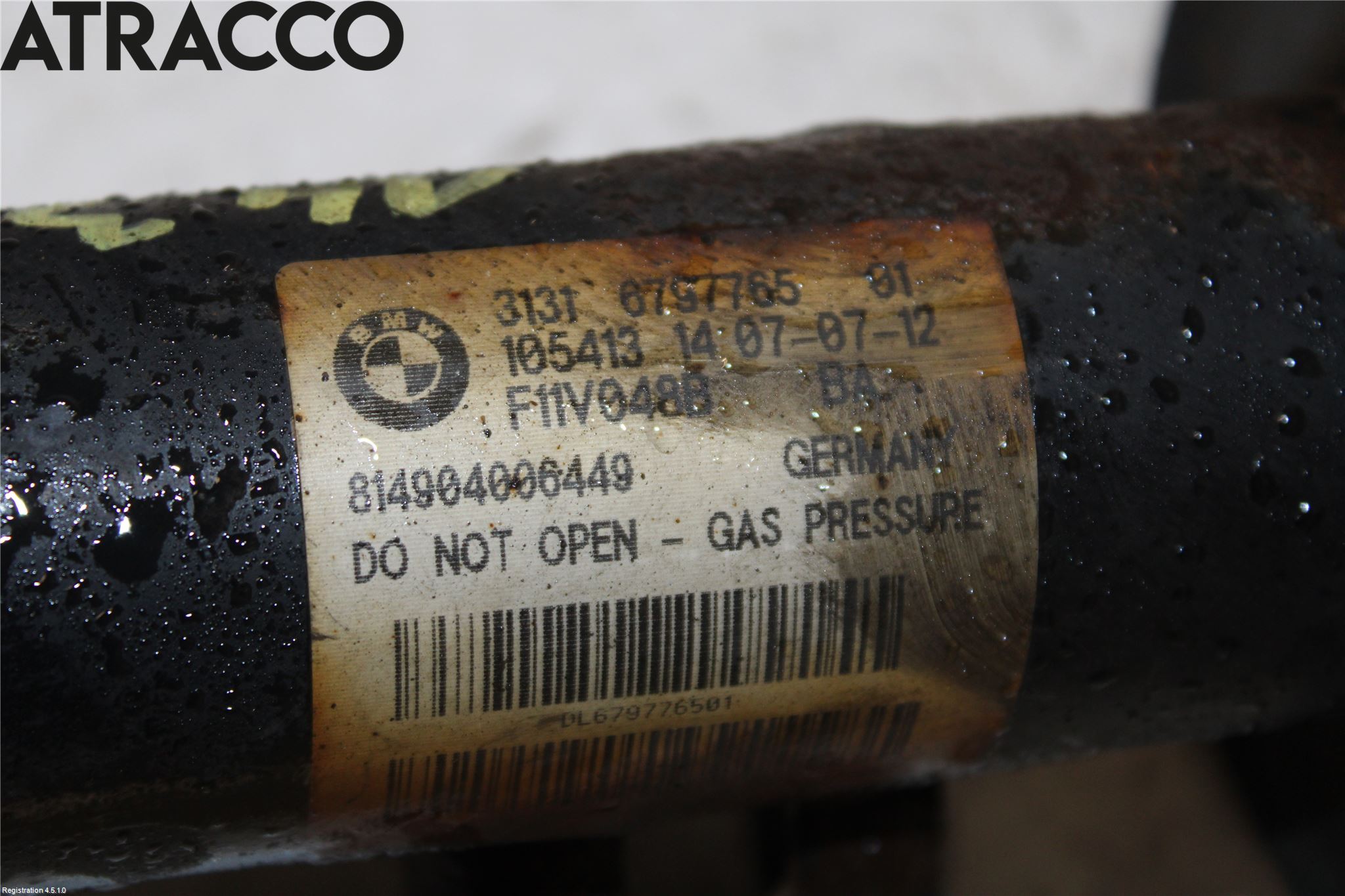 BMW 5 F10/F11/F18 09-17 Fjærbein Foran Høyre