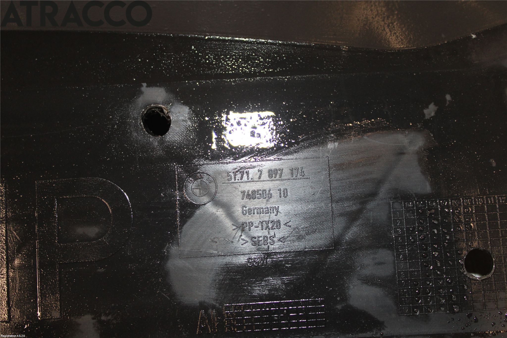 BMW 5 E60/61 Sed/Tou 02-10 Luftstyring Front