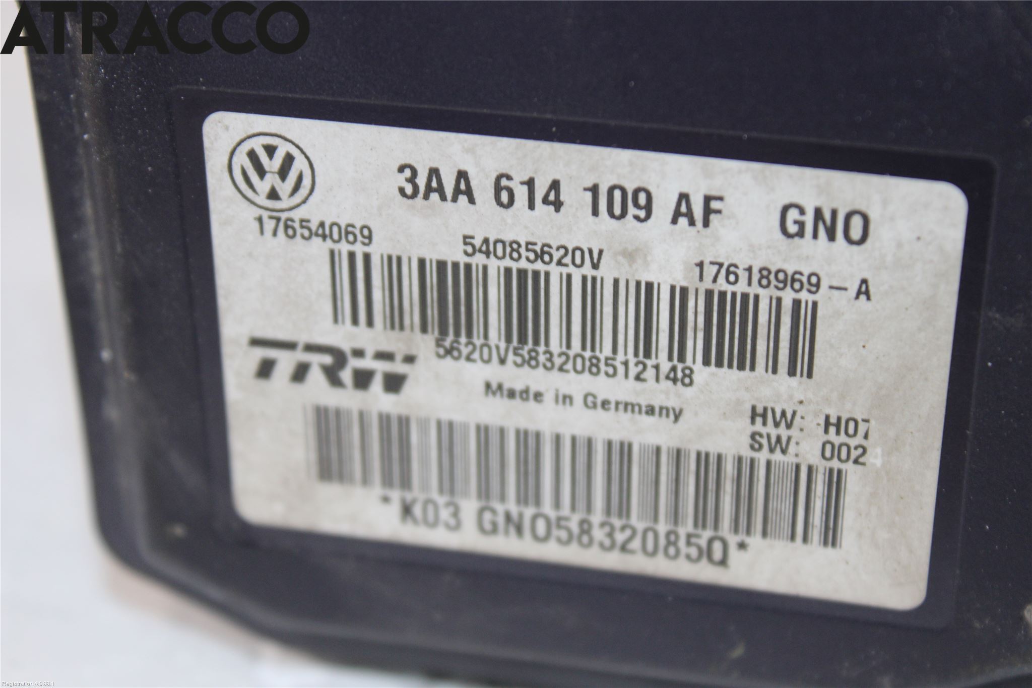 Volkswagen VW PASSAT 11-14 Abs Hydraulikkaggregat