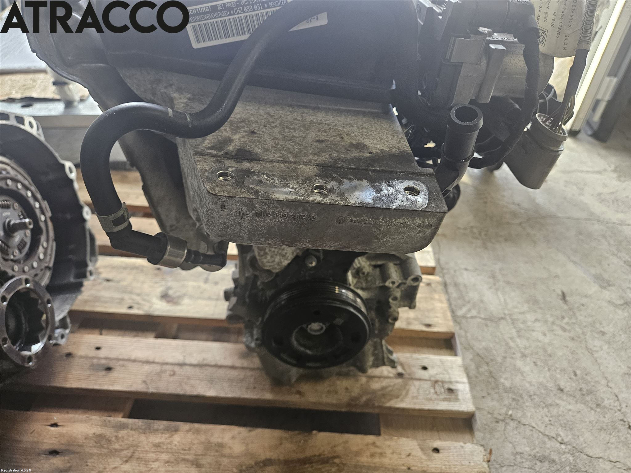 Volkswagen VW POLO 10-17 Motor Bensin