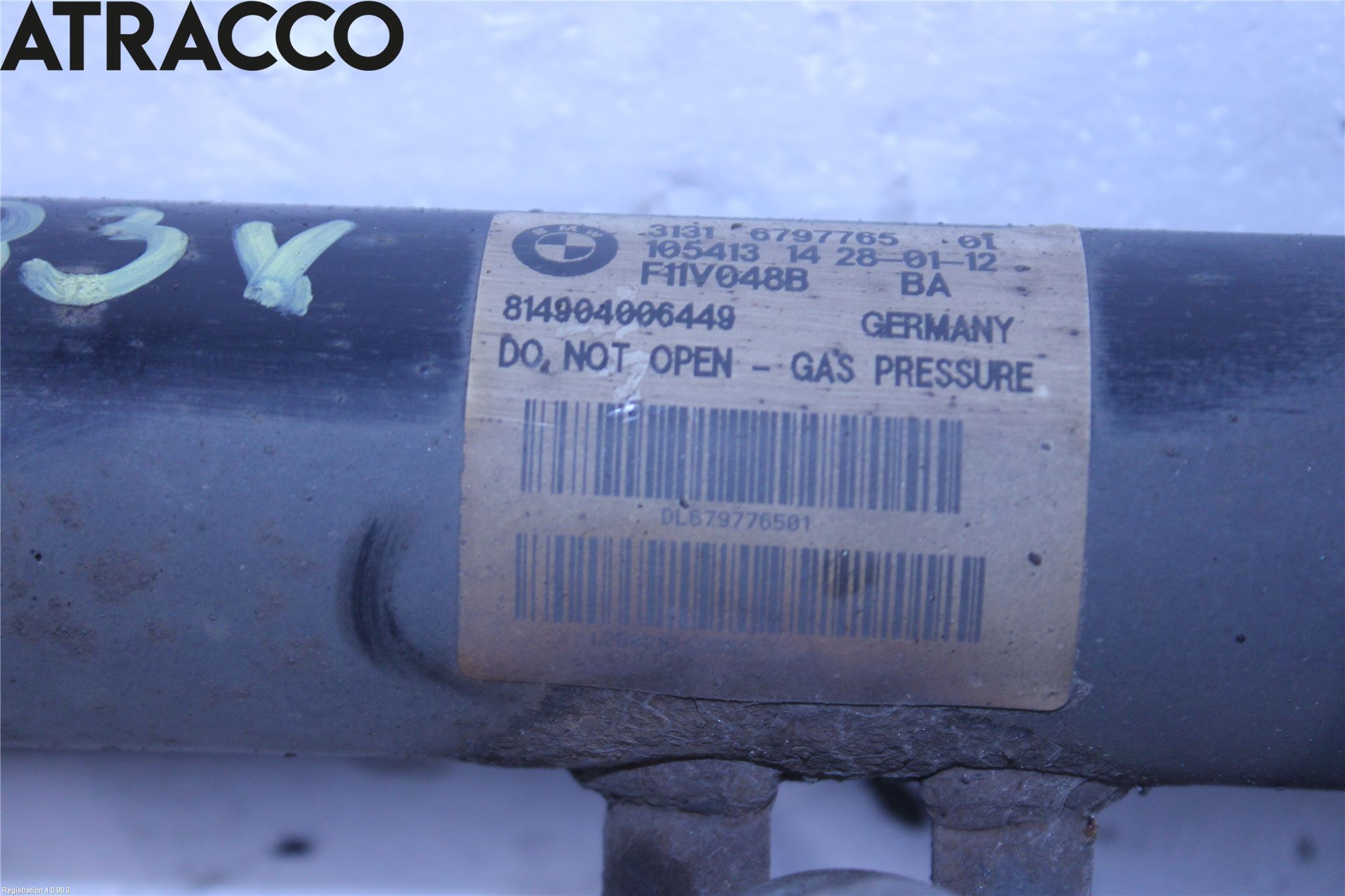 BMW 5 F10/F11/F18 09-17 Fjærbein Foran Venstre