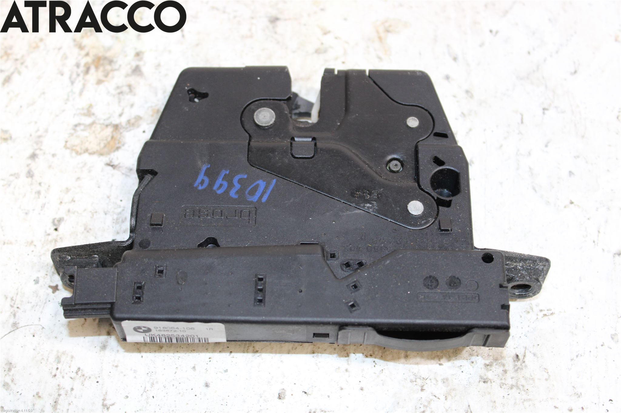 BMW 3 F30/F31/F80 12-19 Bakluke-Lokk Låsekasse