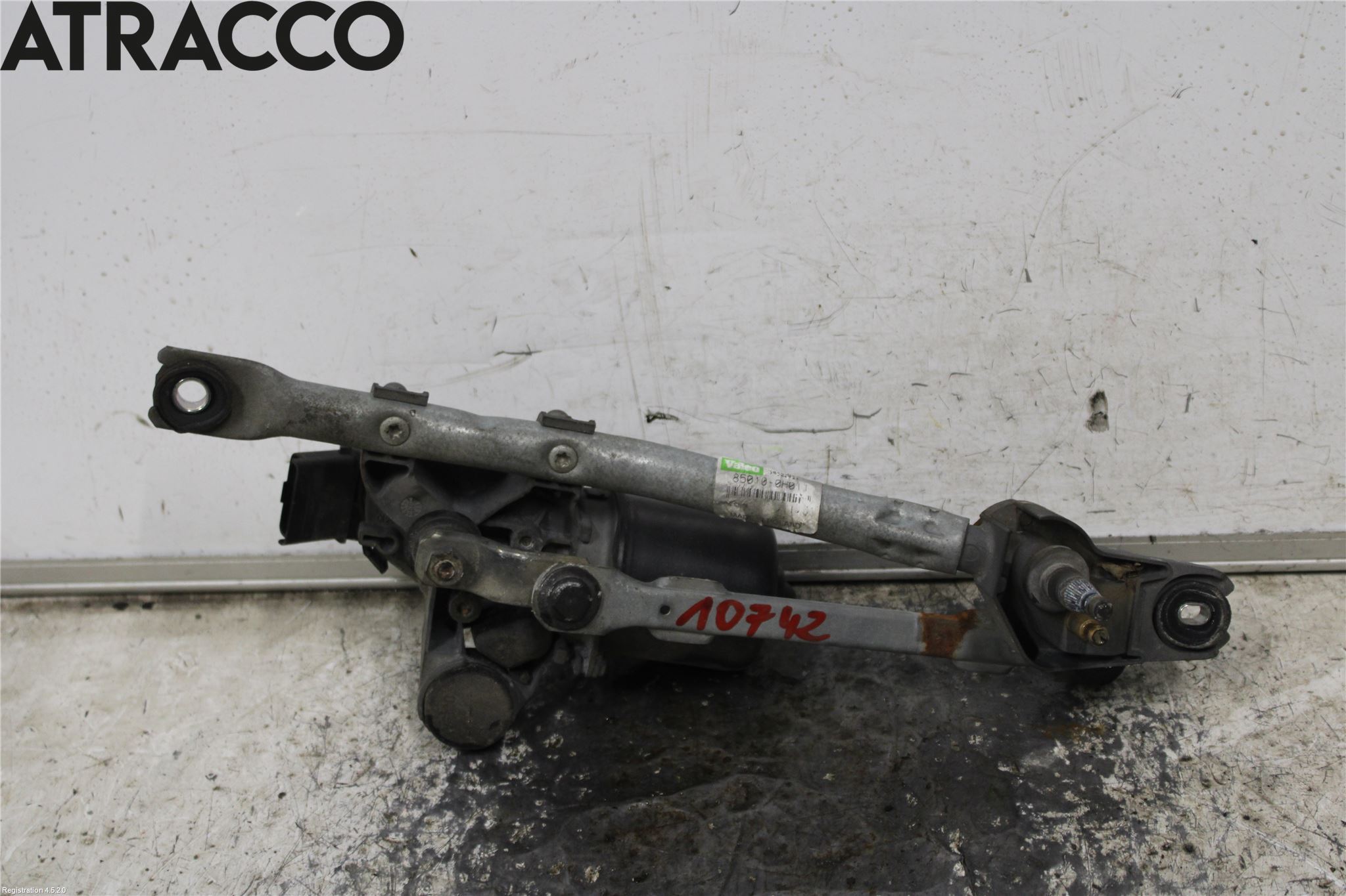 Peugeot 107 Viskermotor Frontrute