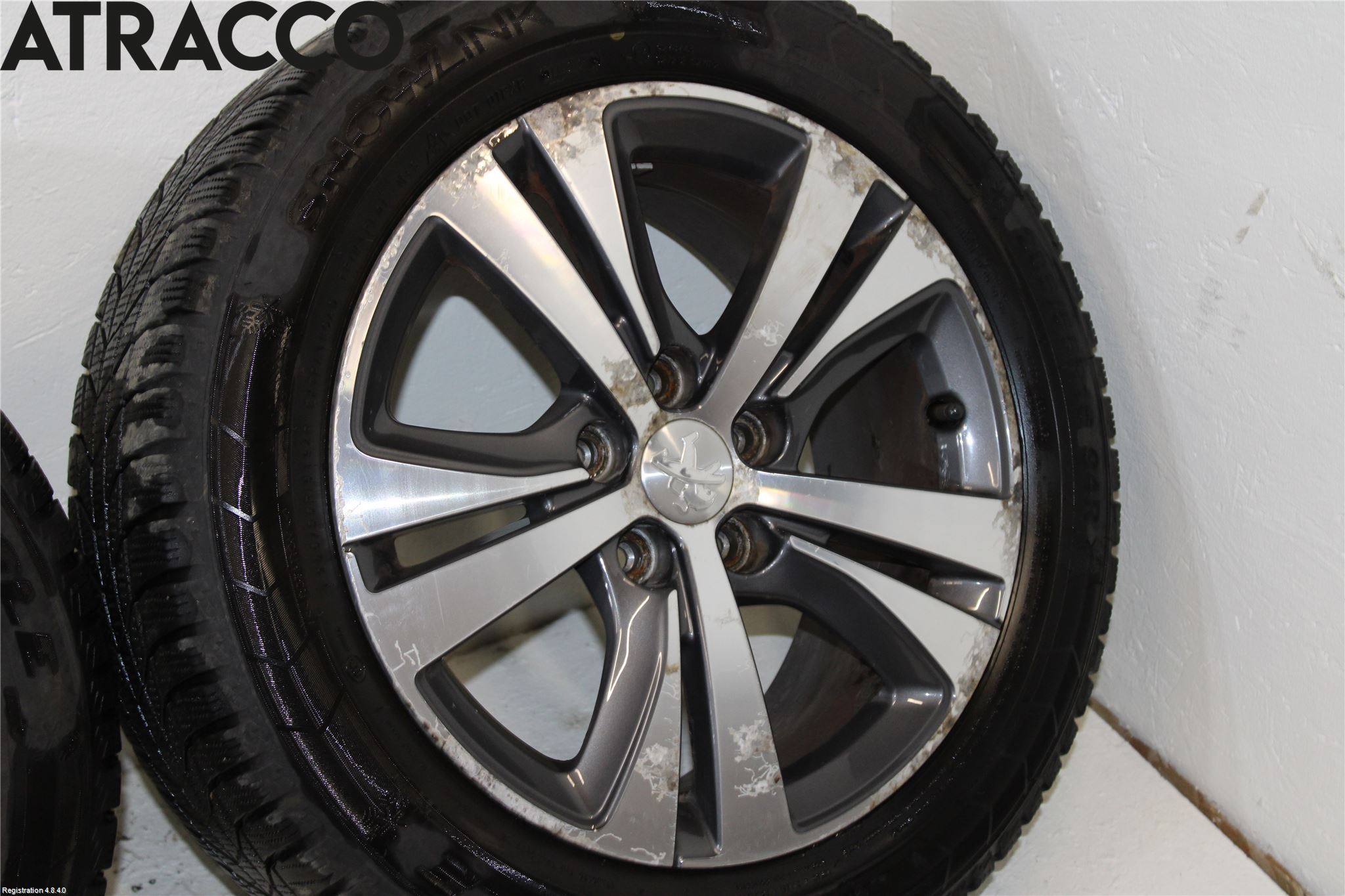 Peugeot 308 14-21 Dekk Vinter På Alu Felg 4Stk