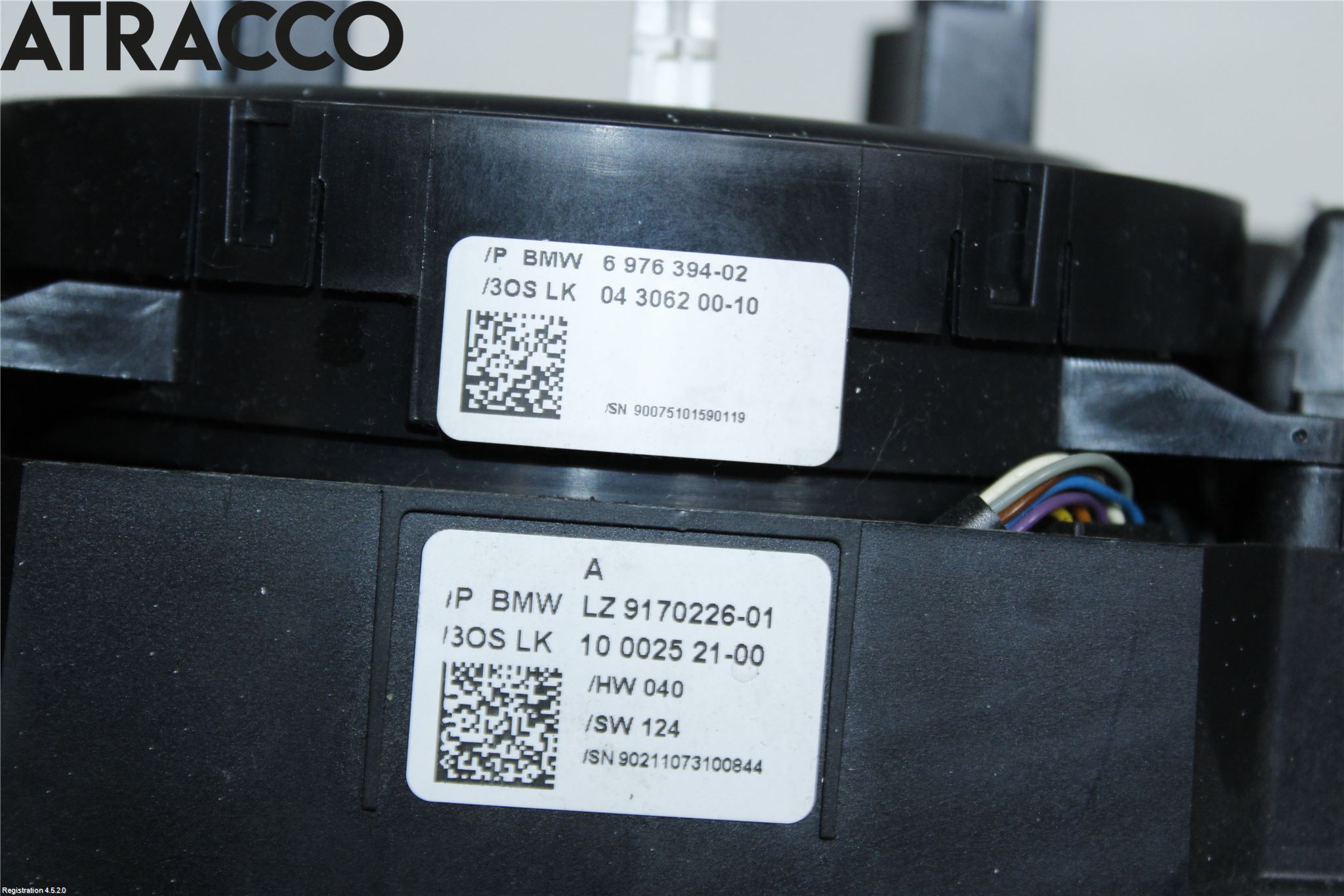 BMW 5 E60/61 Sed/Tou 02-10 Bryter Ratt Kombi H Og V