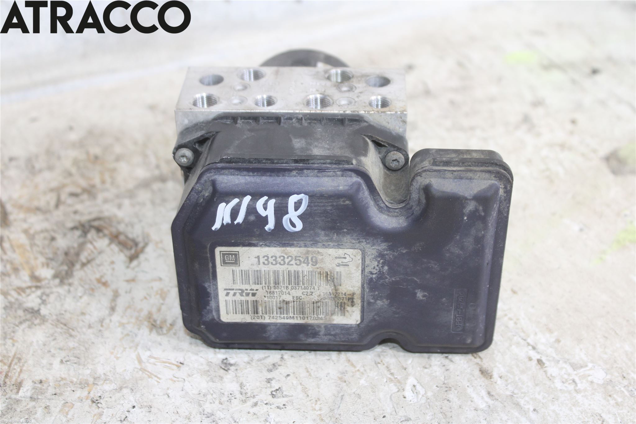 Opel INSIGNIA 09-16 Abs Hydraulikkaggregat