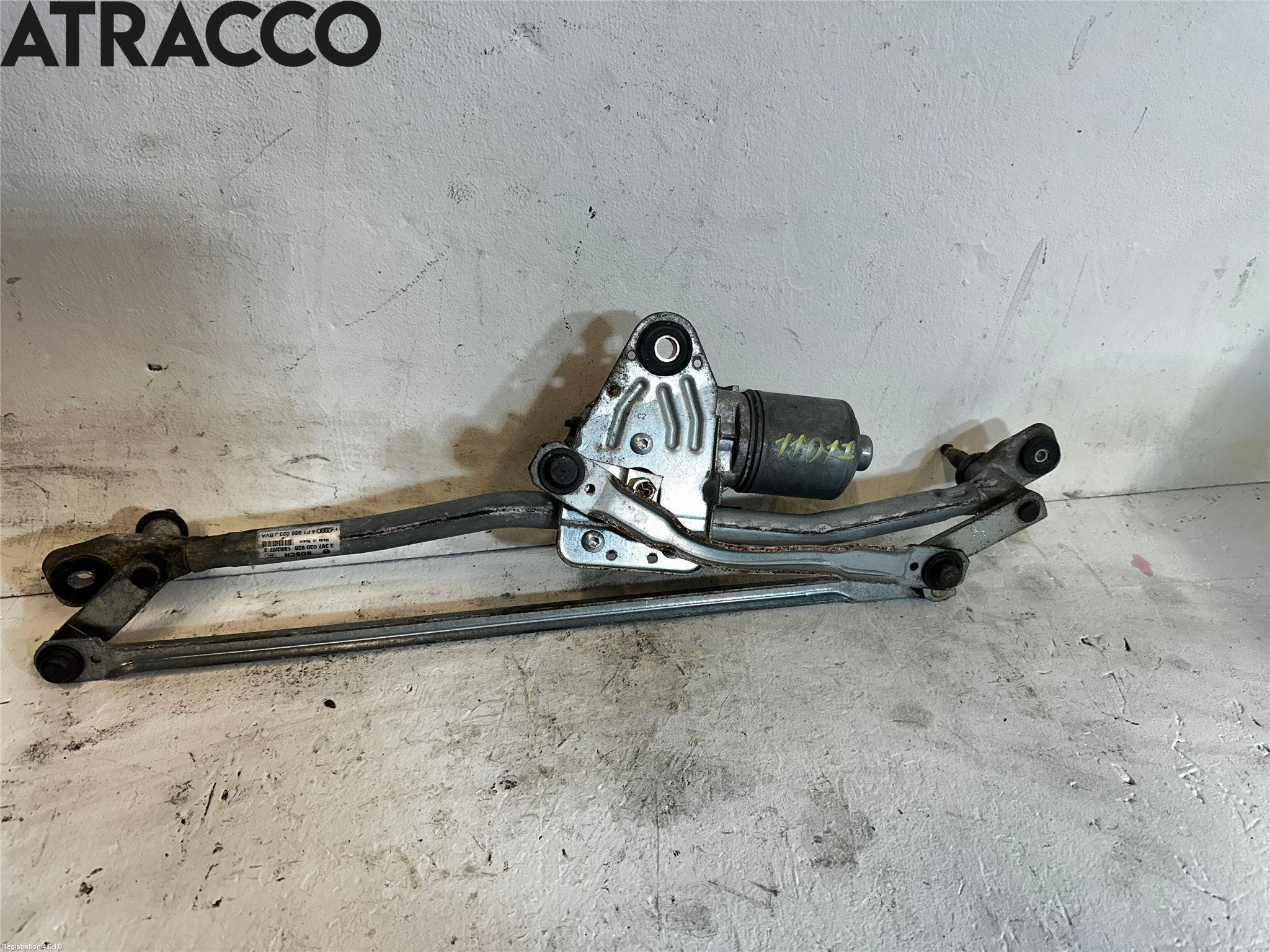 Audi A6/S6 05-11 Viskermotor Frontrute