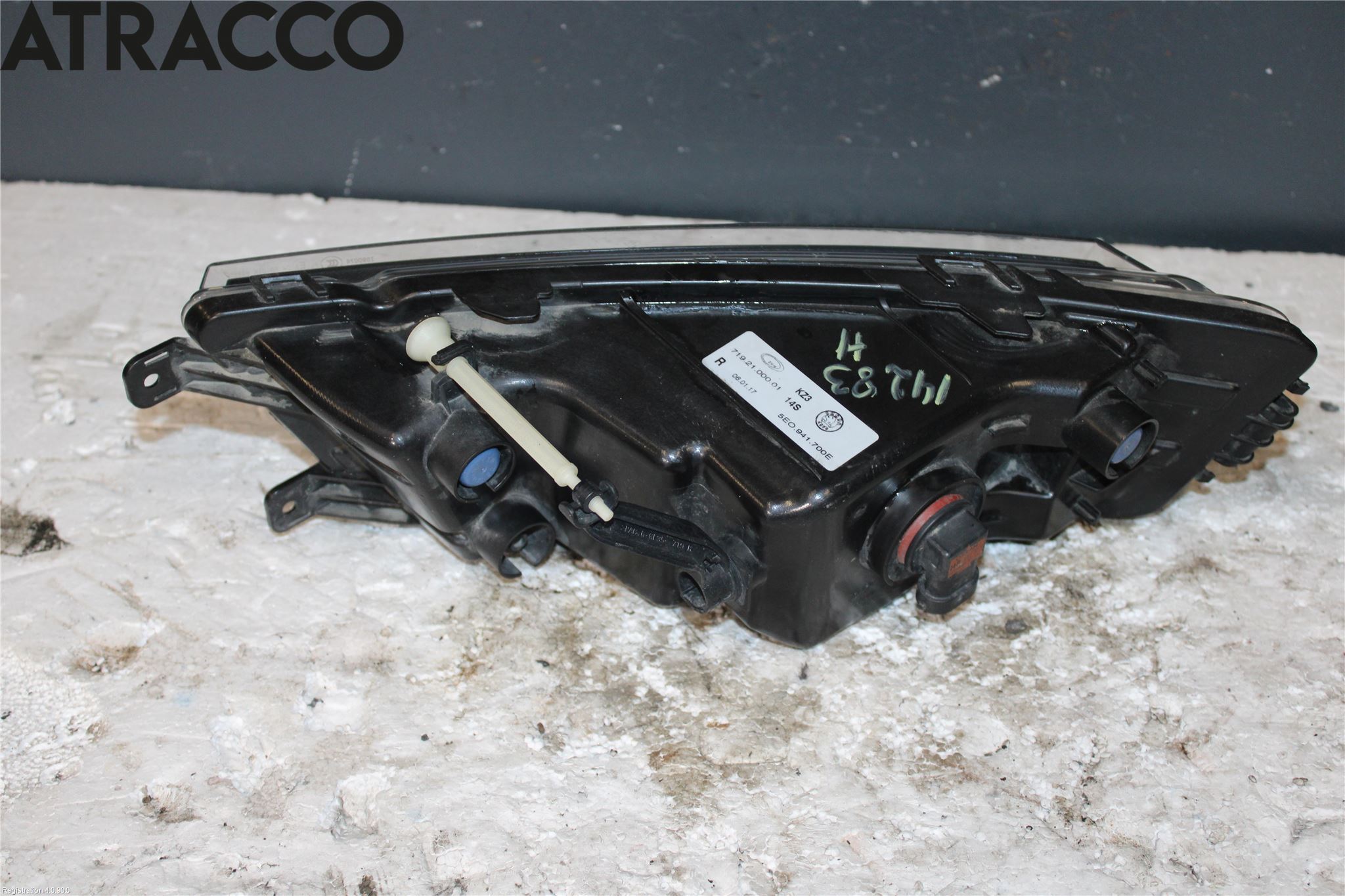 Skoda ROOMSTER Frontlykt-Kurve-Tåkelys