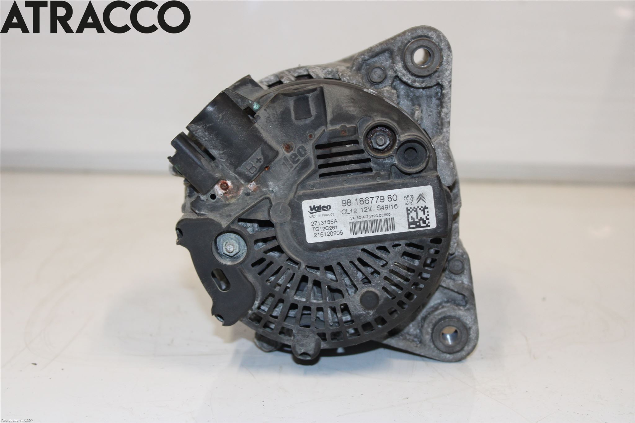 Citroen C4 CACTUS 14-20 Dynamo